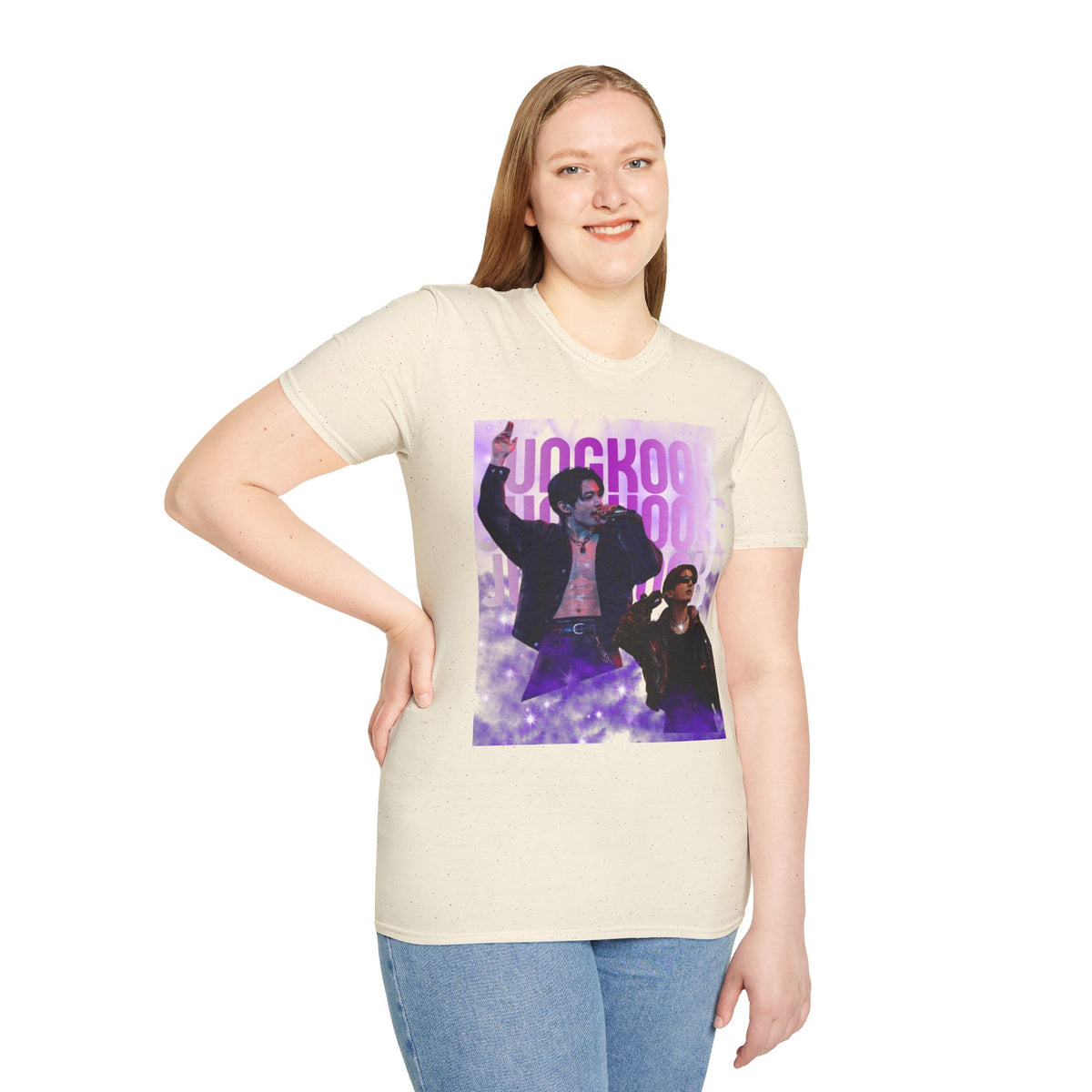 Jungkook 97 Fan Tee — Purple K-Pop BTS T-Shirt
