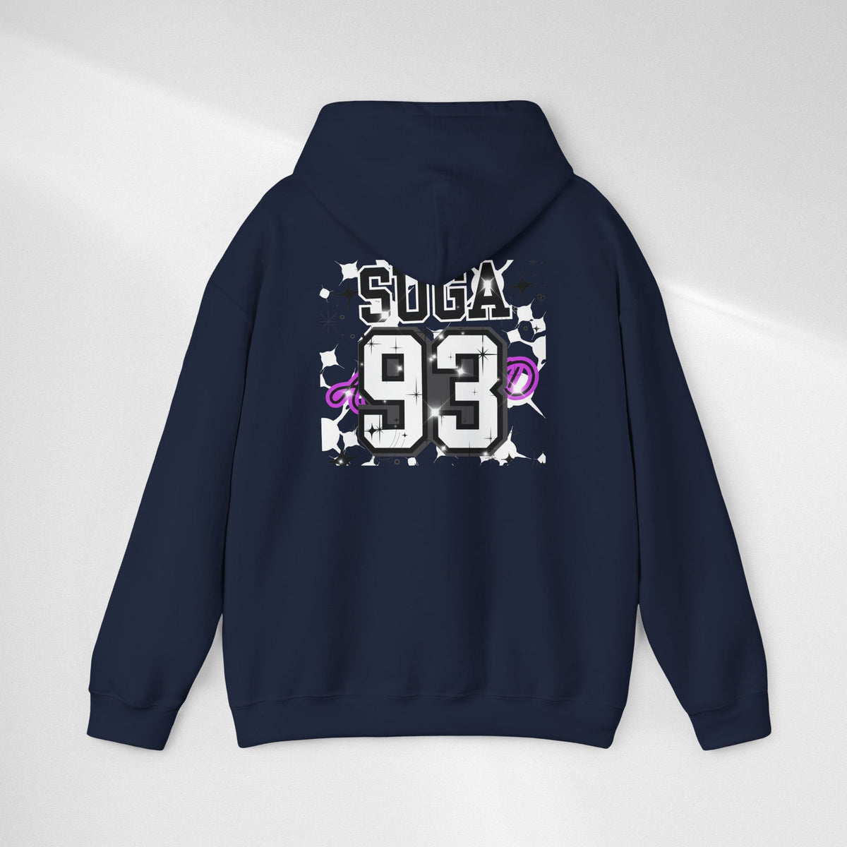 Suga 93 K-Pop Graphic Hoodie — BTS-Inspired Fan Sweatshirt