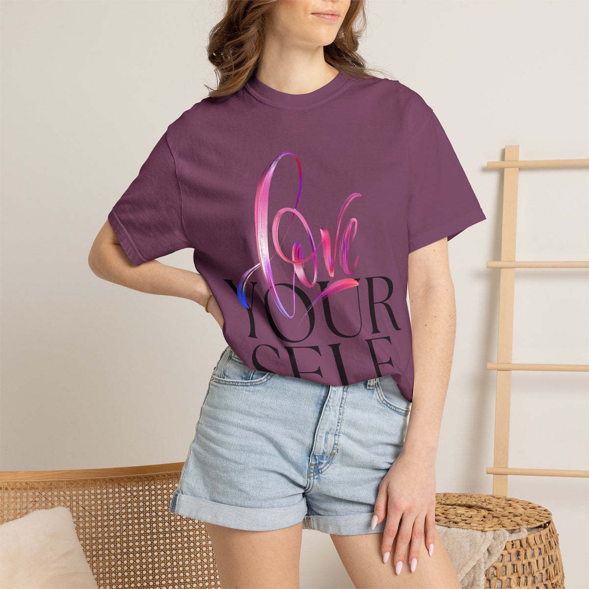 Love Yourself Tee – Inspirational Self-Love Graphic T-Shirt