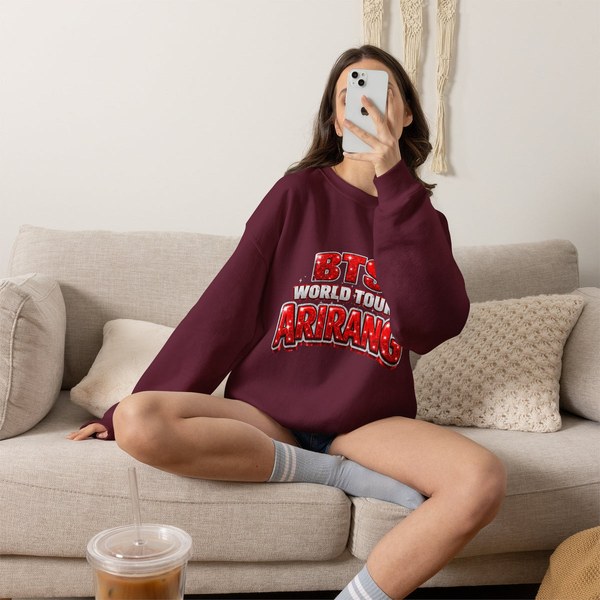BTS World Tour 'Arirang' Crewneck Sweatshirt