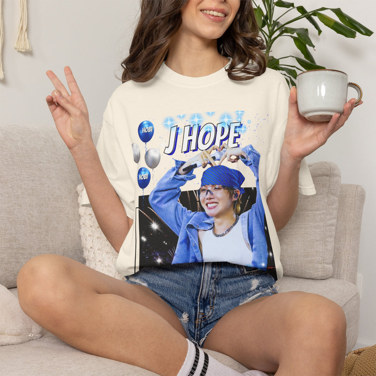 J-Hope 94 Photo Tee — K-Pop Fan Jersey T-Shirt