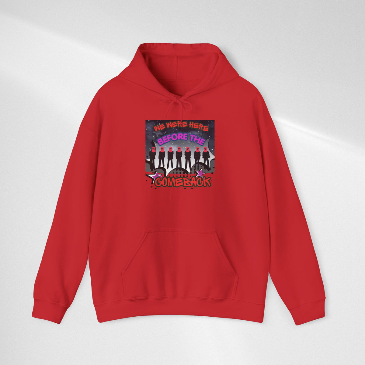 Hoodie — BTS  The Comeback" Retro Space Silhouette Hoodie