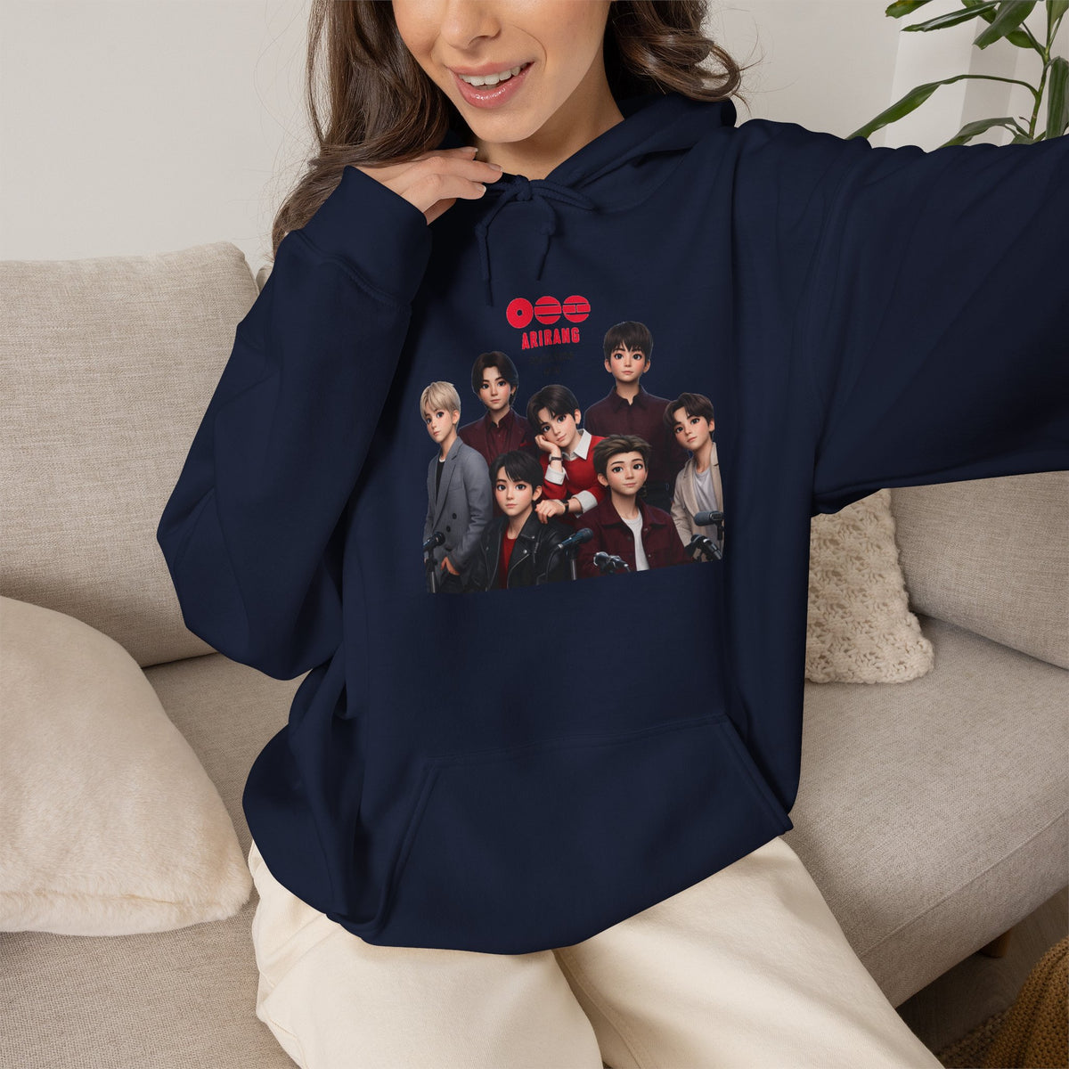 BTS K-Pop Group Photo Hoodie —  Tour Hoodie