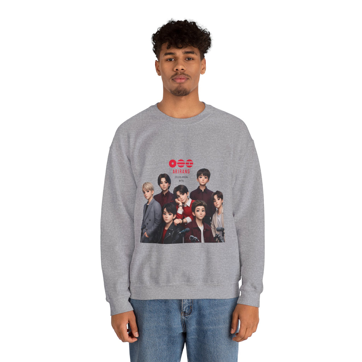 BTS GROUP Photo Crewneck Sweatshirt