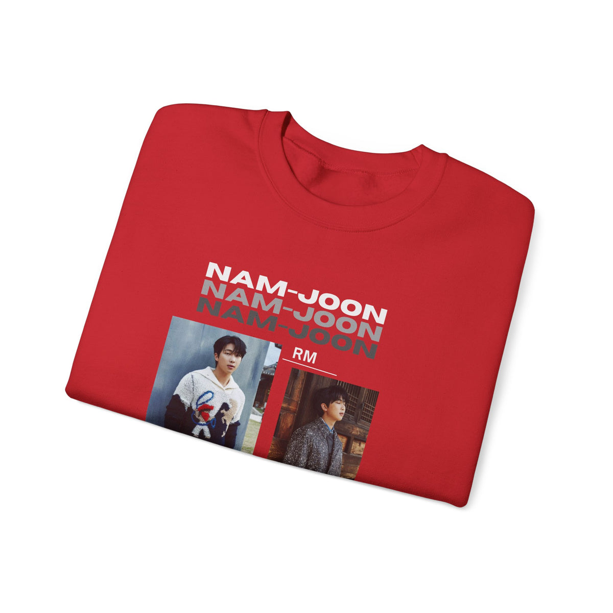 RM (Nam-joon) Photo Collage Crewneck Sweatshirt