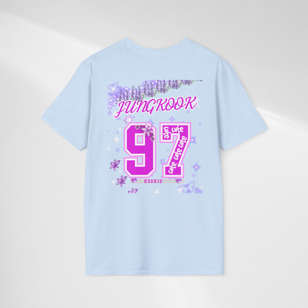 Jungkook 97 Fan Tee — Purple K-Pop BTS T-Shirt