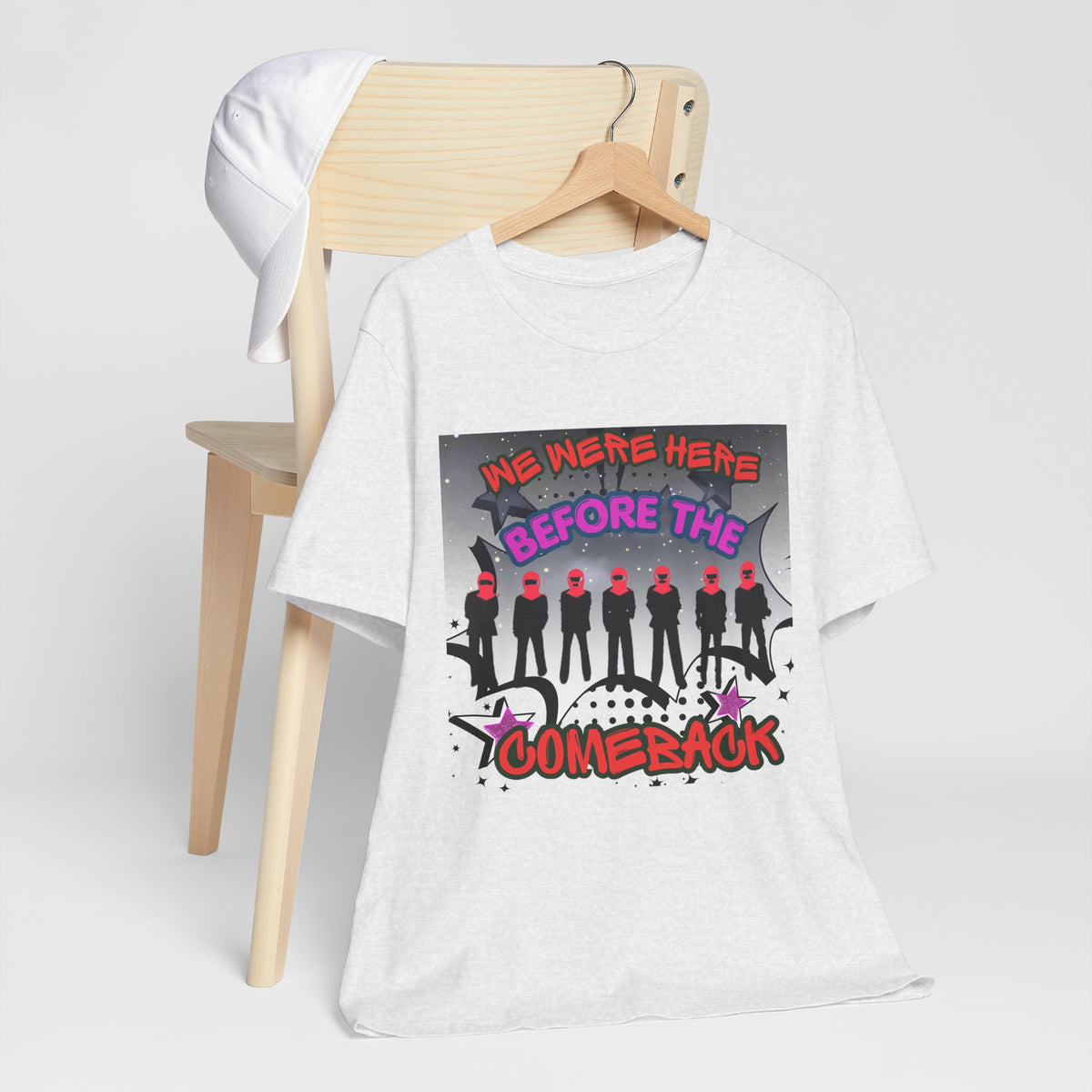 BTS The Comeback T-Shirt – Retro Silhouette Music Tee