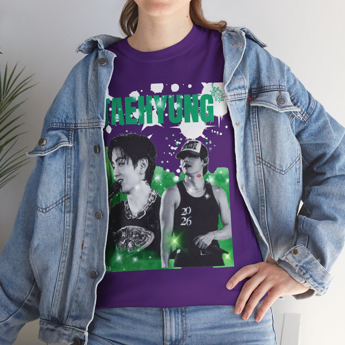 Taehyung 95 Graphic Tee — K‑Pop Vibe Fan Shirt