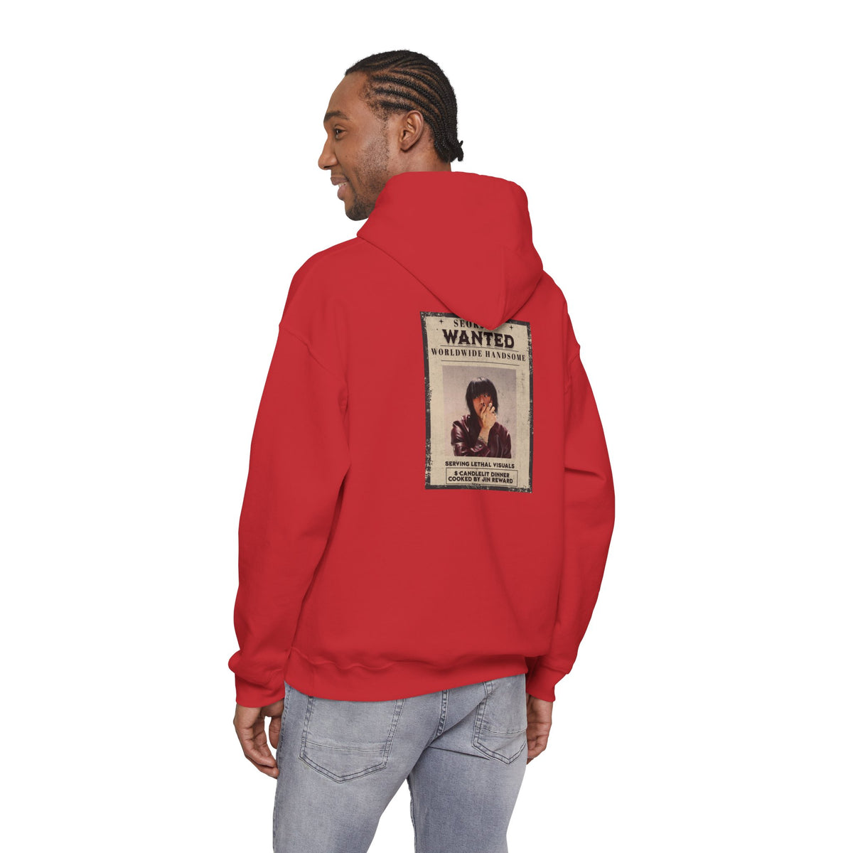 Wanted Poster Hoodie — Vintage 'Missing You' Retro Photo Pullover