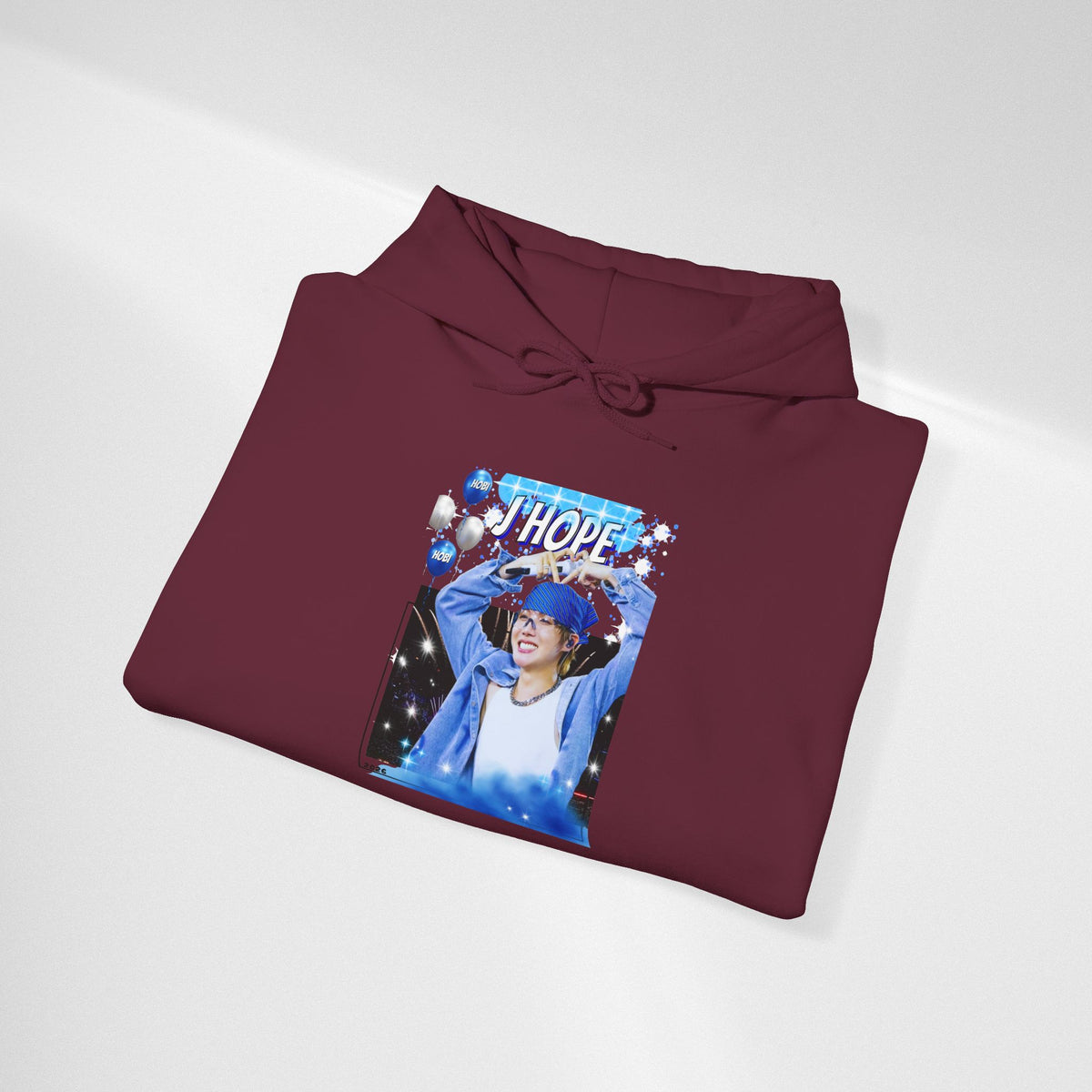 J-Hope 94 Blue Graphic Hoodie
