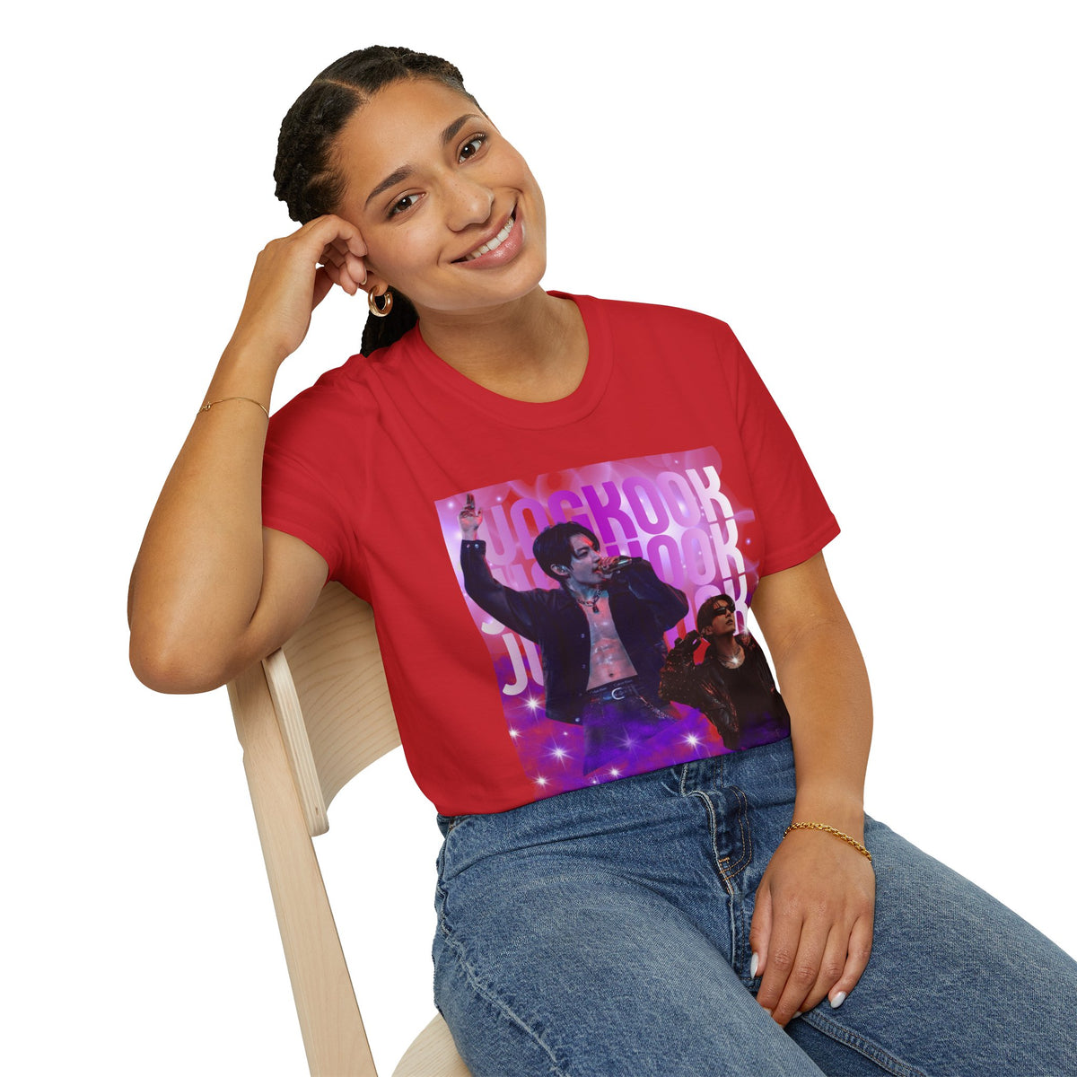 Jungkook 97 Fan Tee — Purple K-Pop BTS T-Shirt