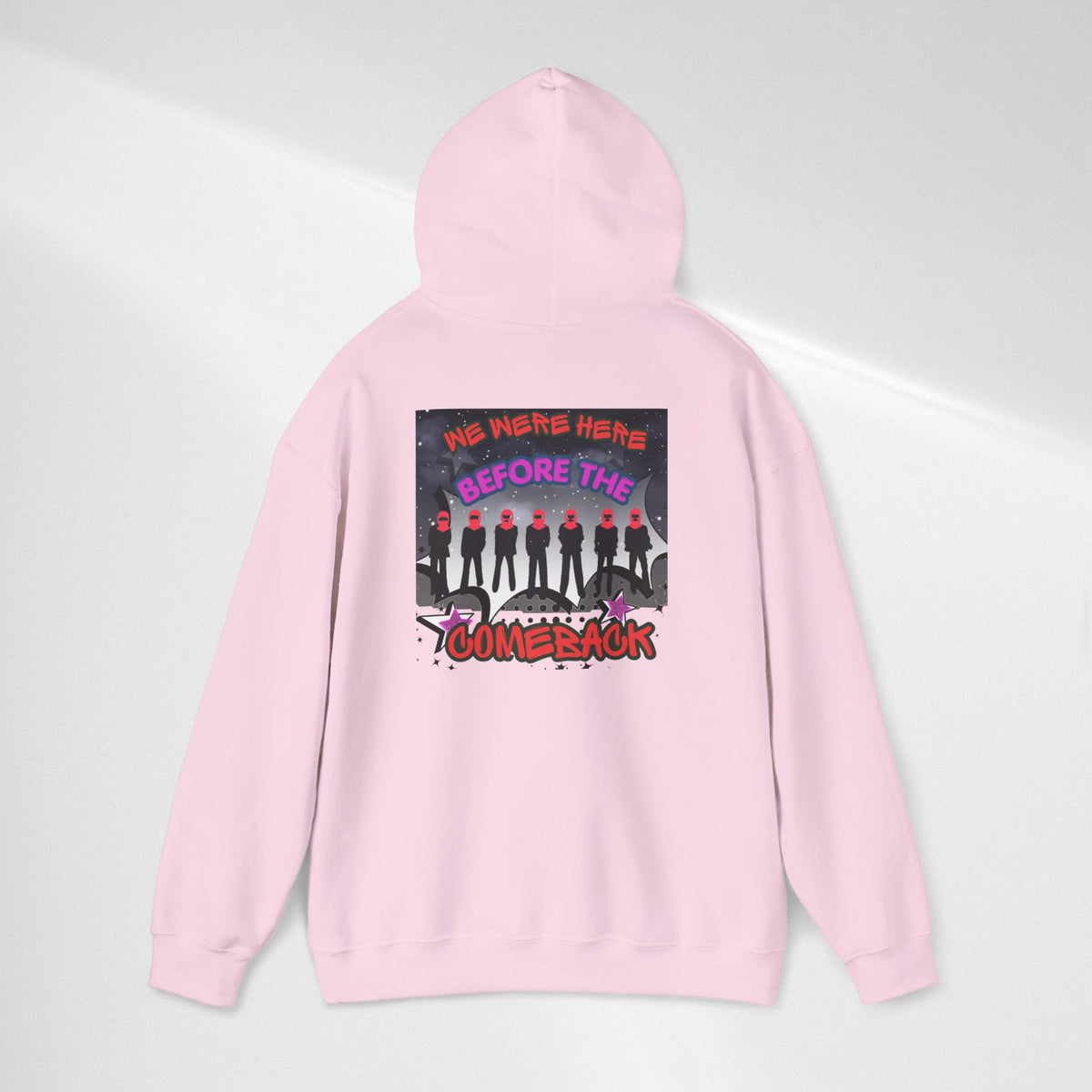 Hoodie — BTS  The Comeback" Retro Space Silhouette Hoodie