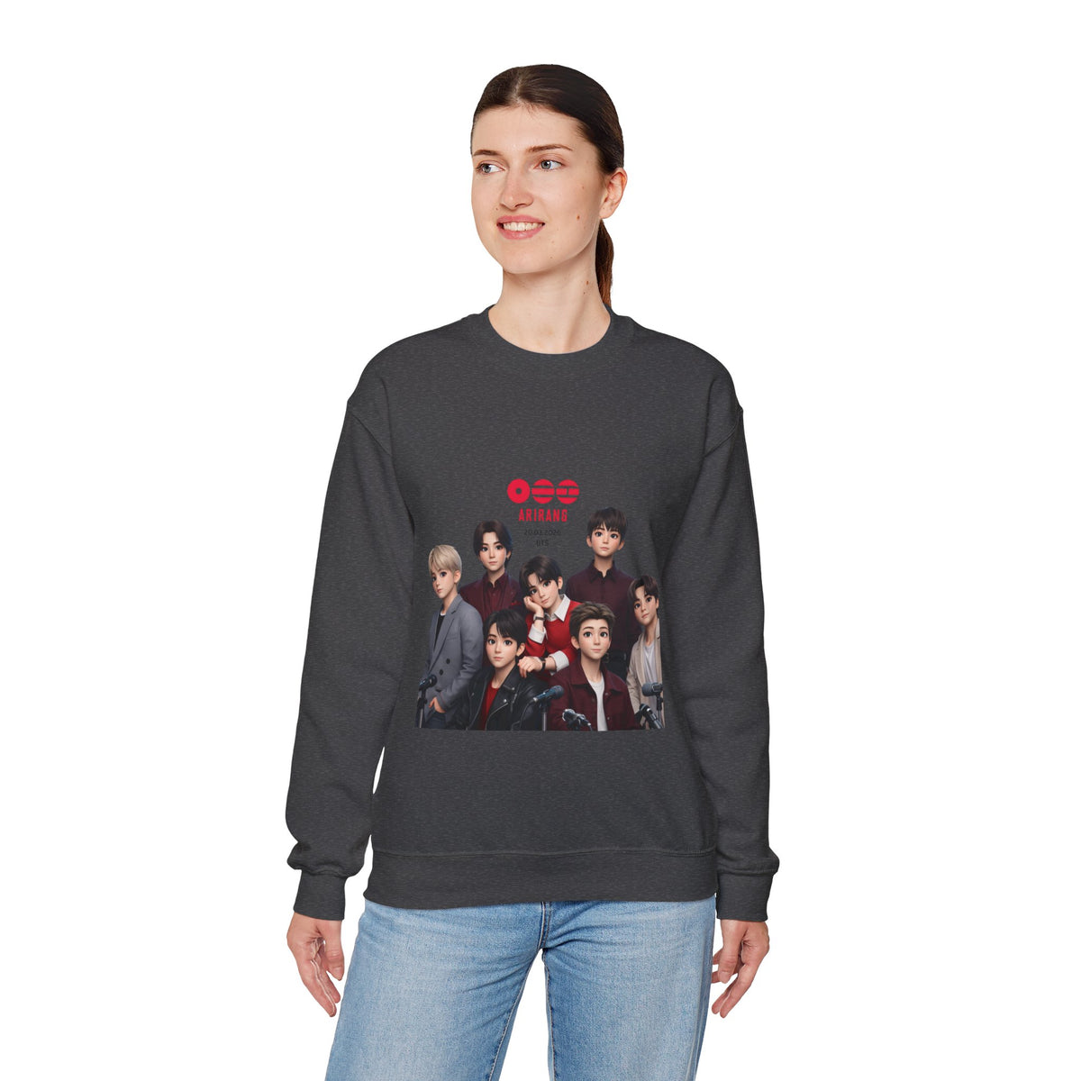 BTS GROUP Photo Crewneck Sweatshirt