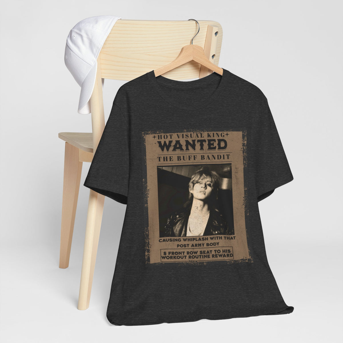 T-Shirt - 'WANTED: The Buff Bandit' Vintage Poster Tee