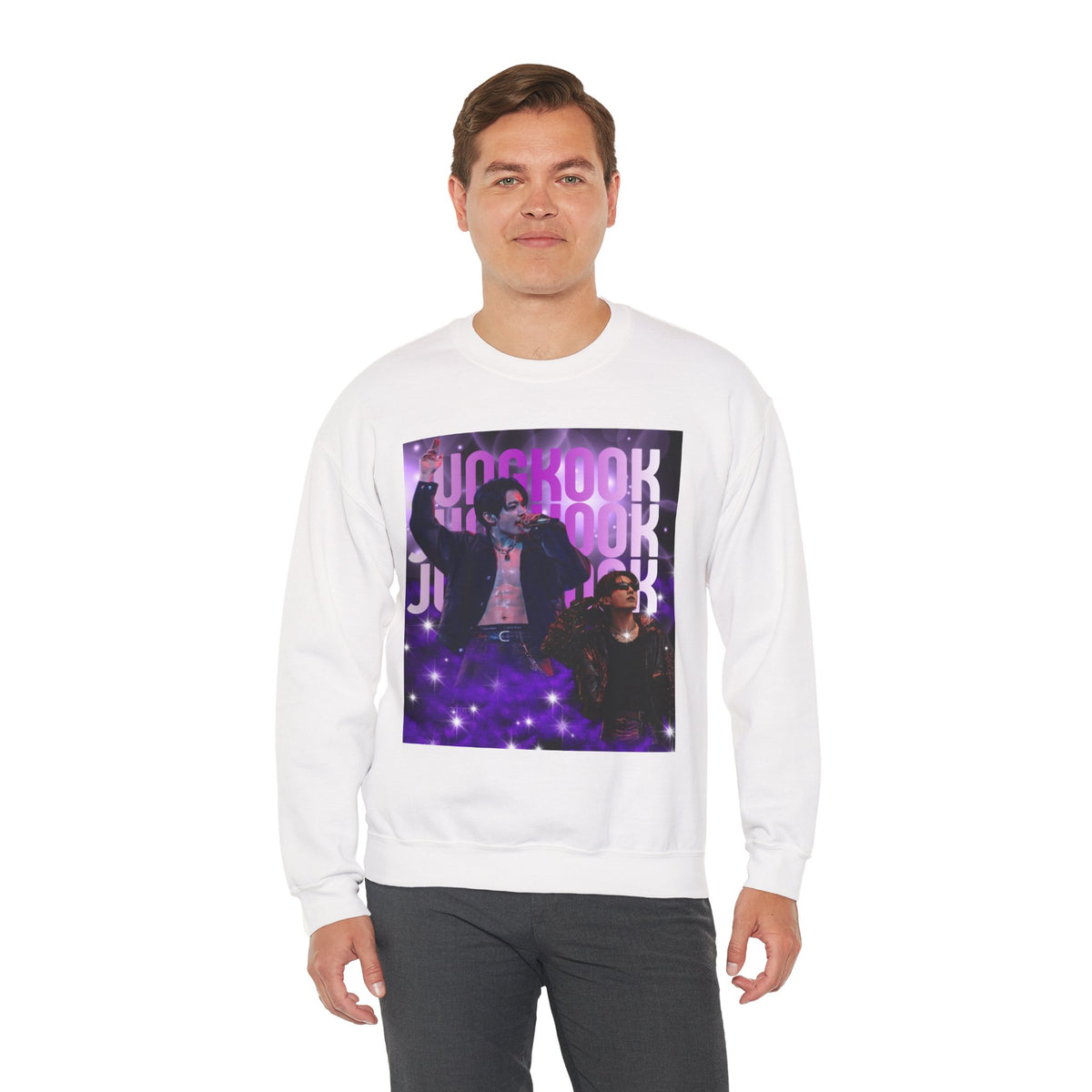 Jungkook 97 Crewneck Sweatshirt — K-Pop Fan Sweatshirt
