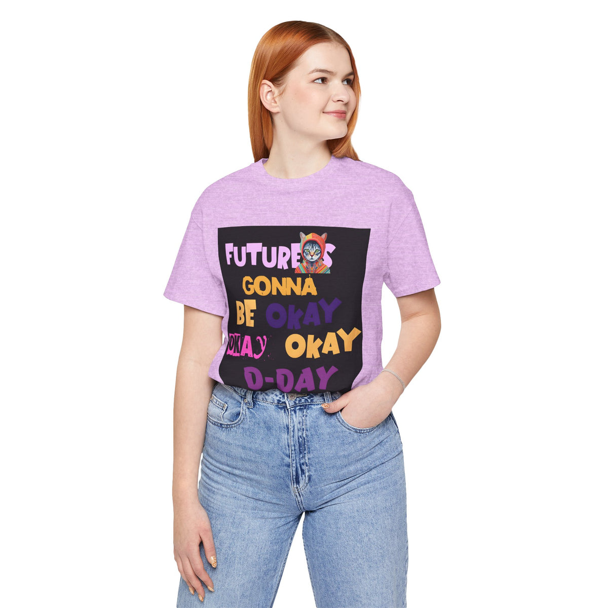 T-Shirt — "Future's Gonna Be Okay" Inspirational Graphic Tee