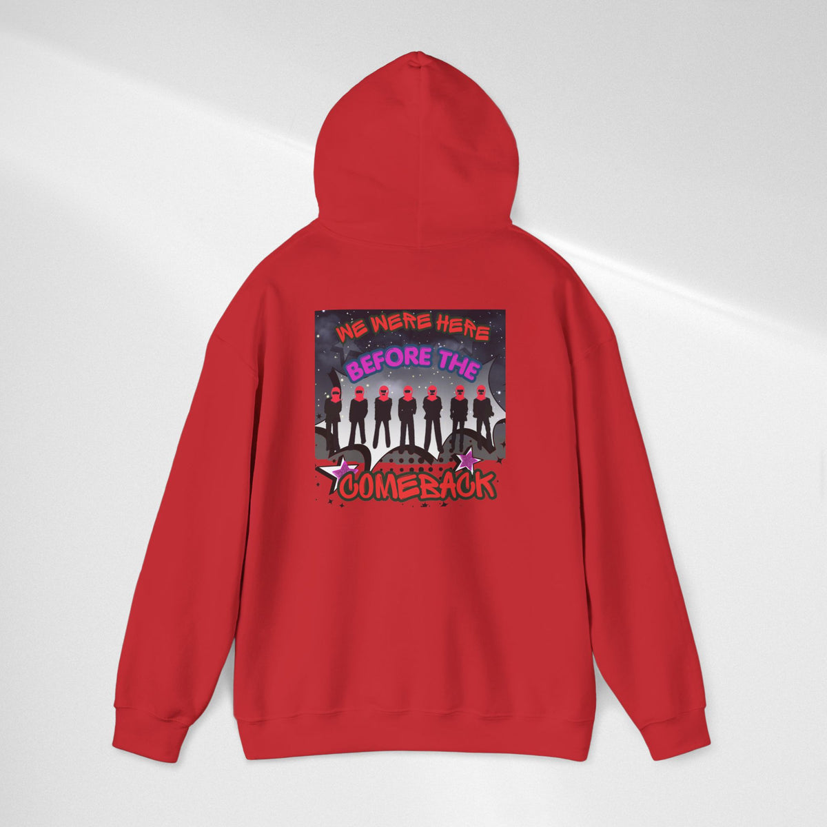 Hoodie — BTS  The Comeback" Retro Space Silhouette Hoodie