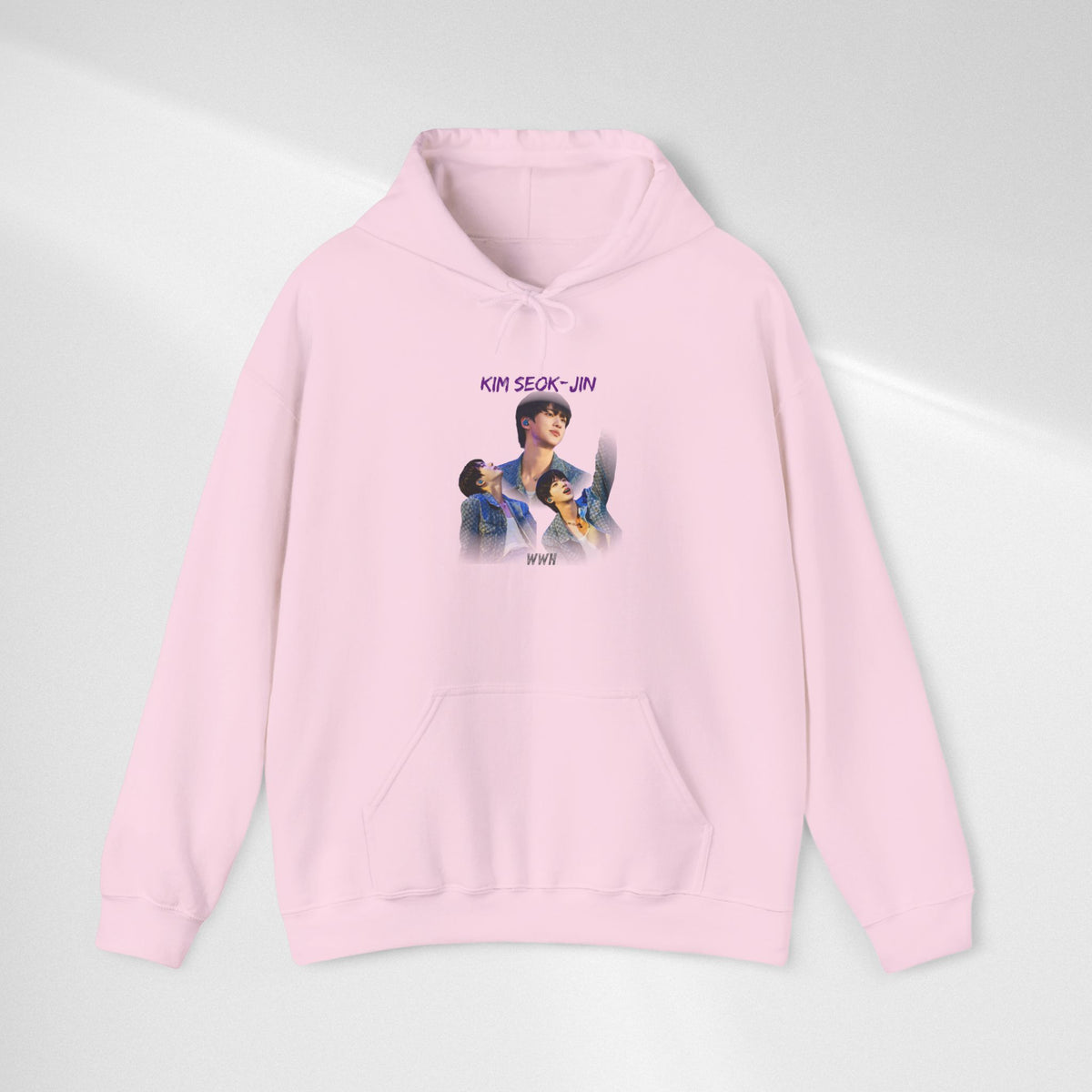 Kim Seok-jin (Jin) Photo Collage Hoodie — K-Pop Idol Fan Sweatshirt
