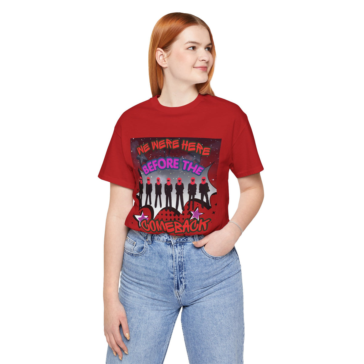 BTS The Comeback T-Shirt – Retro Silhouette Music Tee