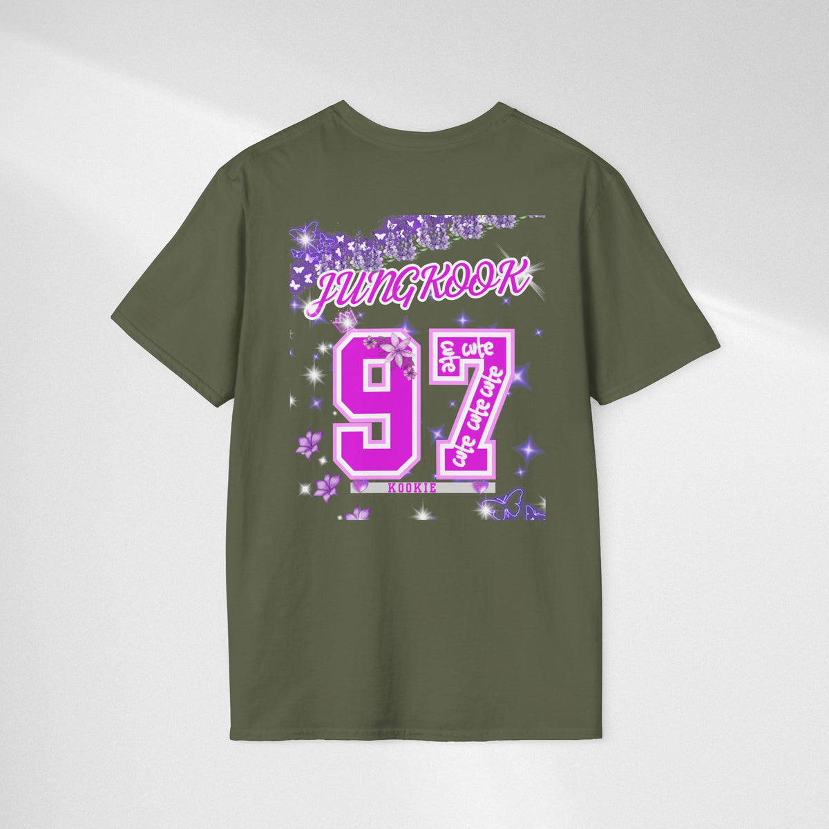 Jungkook 97 Fan Tee — Purple K-Pop BTS T-Shirt