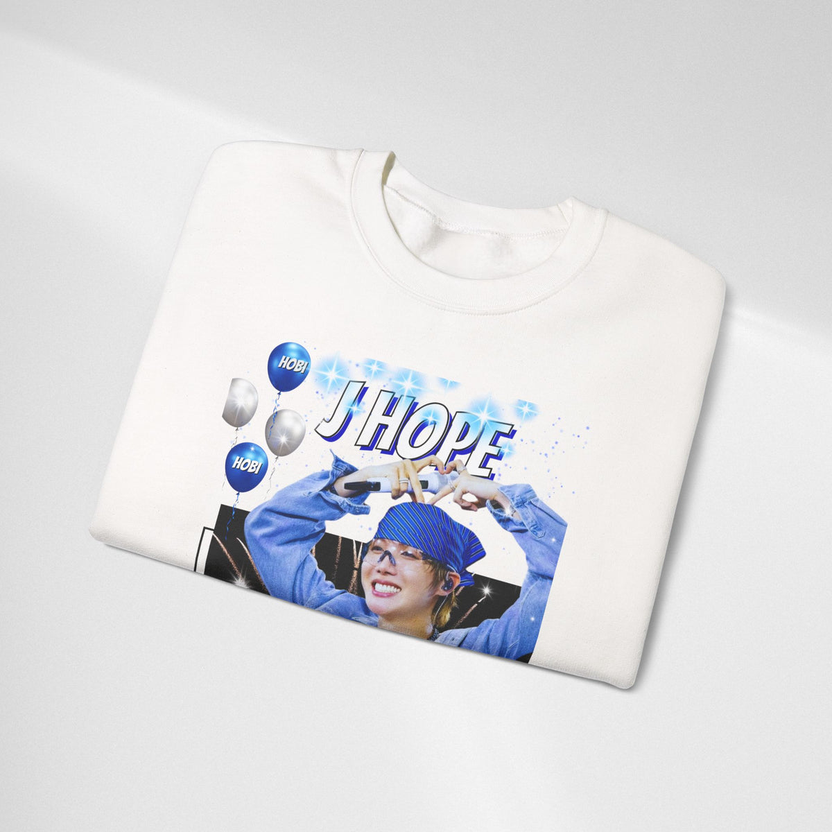J-Hope 94 Photo Crewneck Sweatshirt — K-Pop BTS Fan Pullover