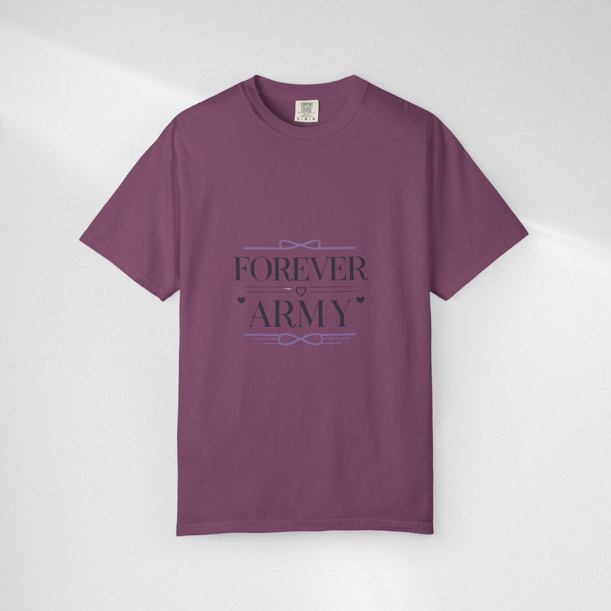 T-Shirt — "Forever Army" Graphic Tee (Military Pride Tribute)