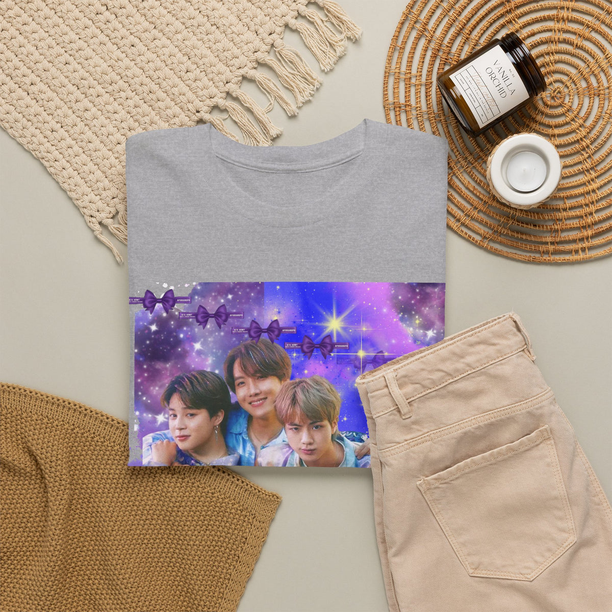 BTS Galaxy Photo Tee