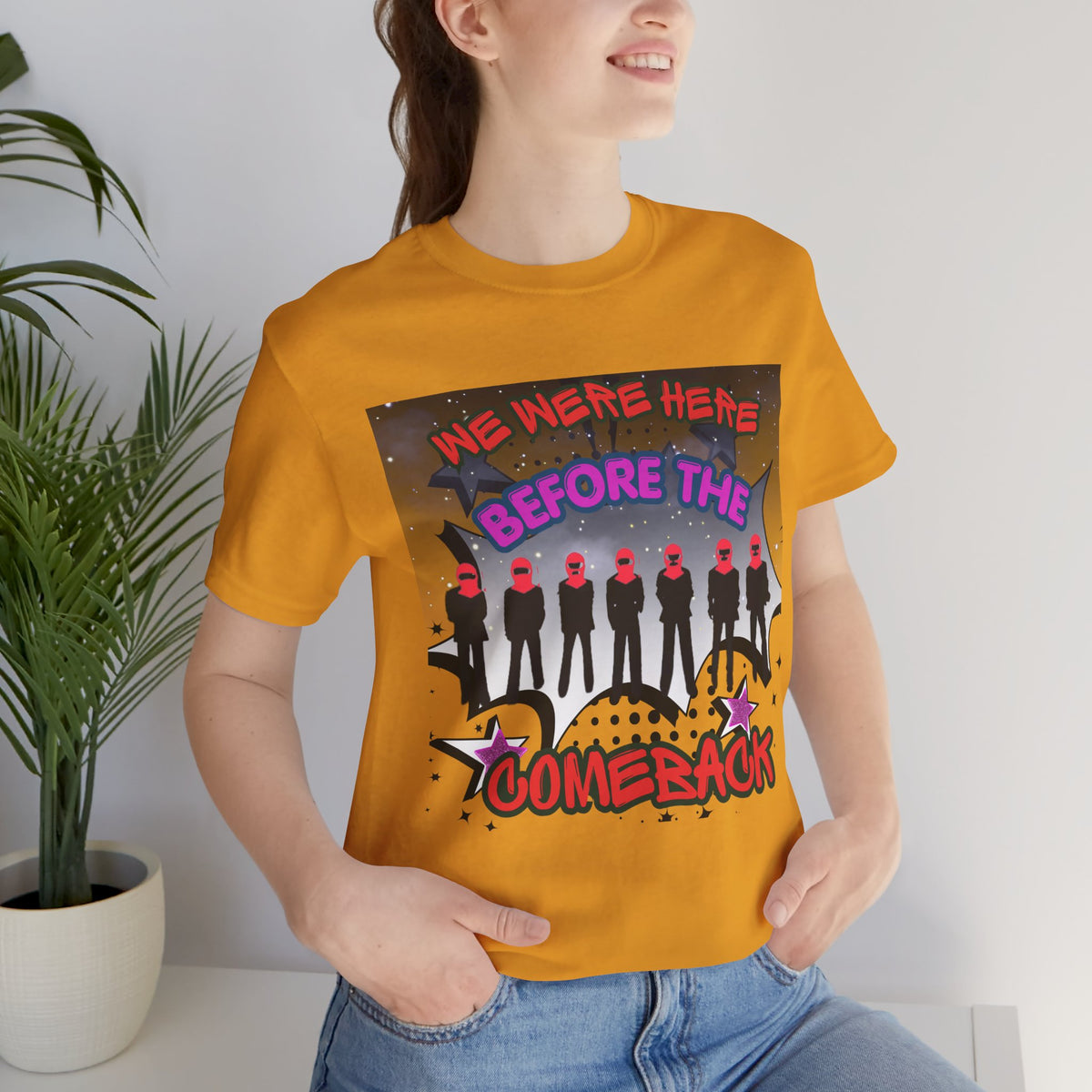 BTS The Comeback T-Shirt – Retro Silhouette Music Tee