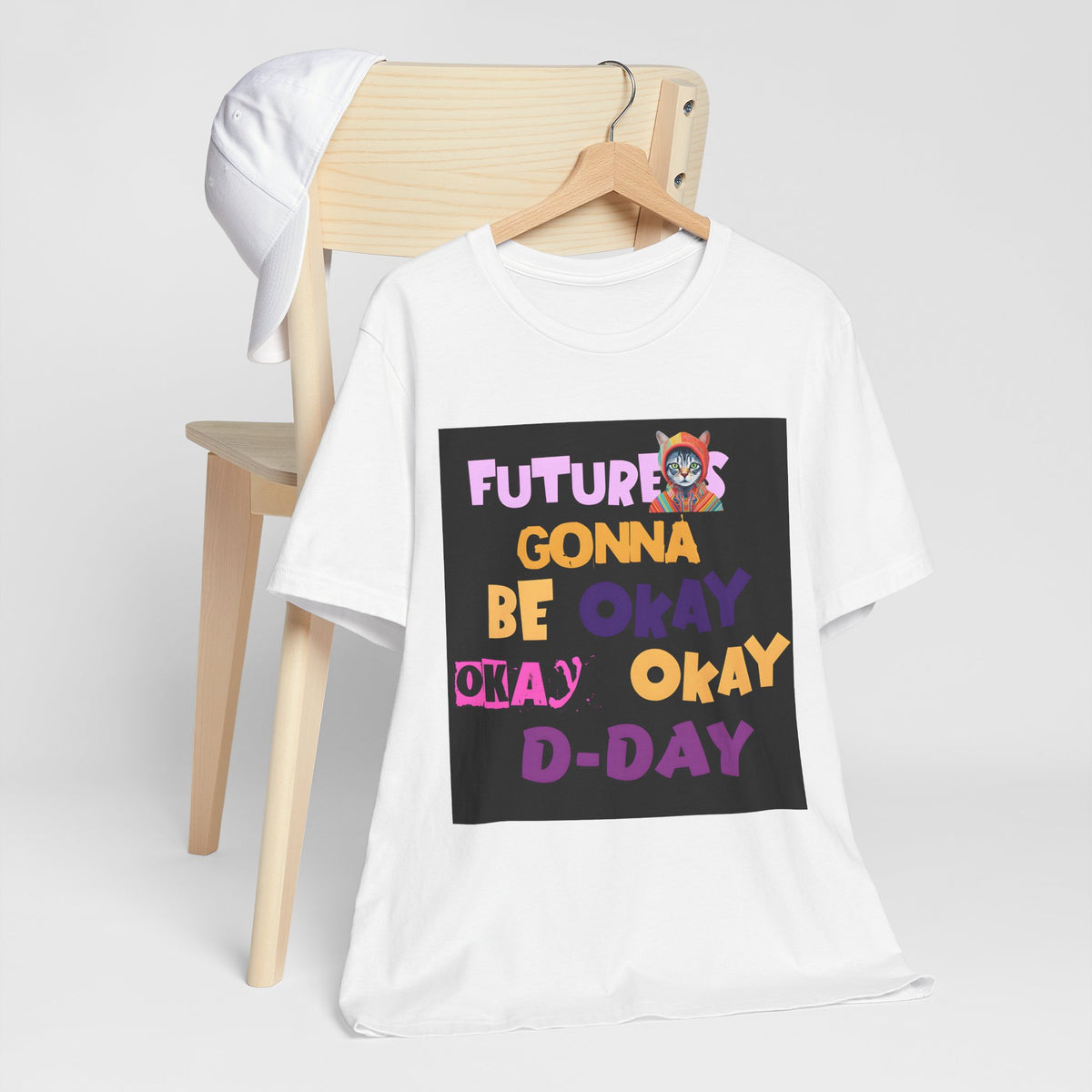 T-Shirt — "Future's Gonna Be Okay" Inspirational Graphic Tee