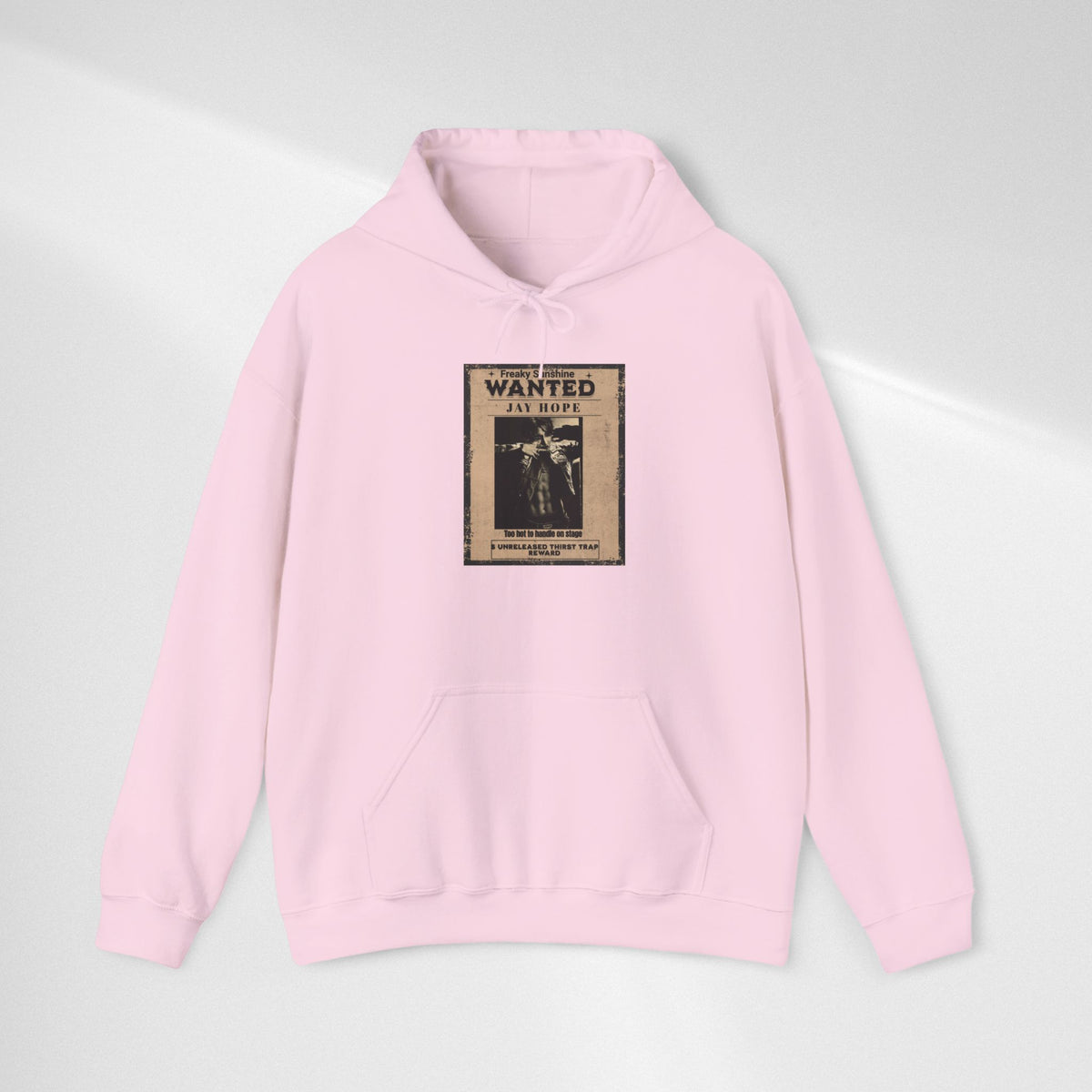 Wanted Poster Hoodie - Vintage 'WANTED: Jay Hope' Graphic Sweatshirt