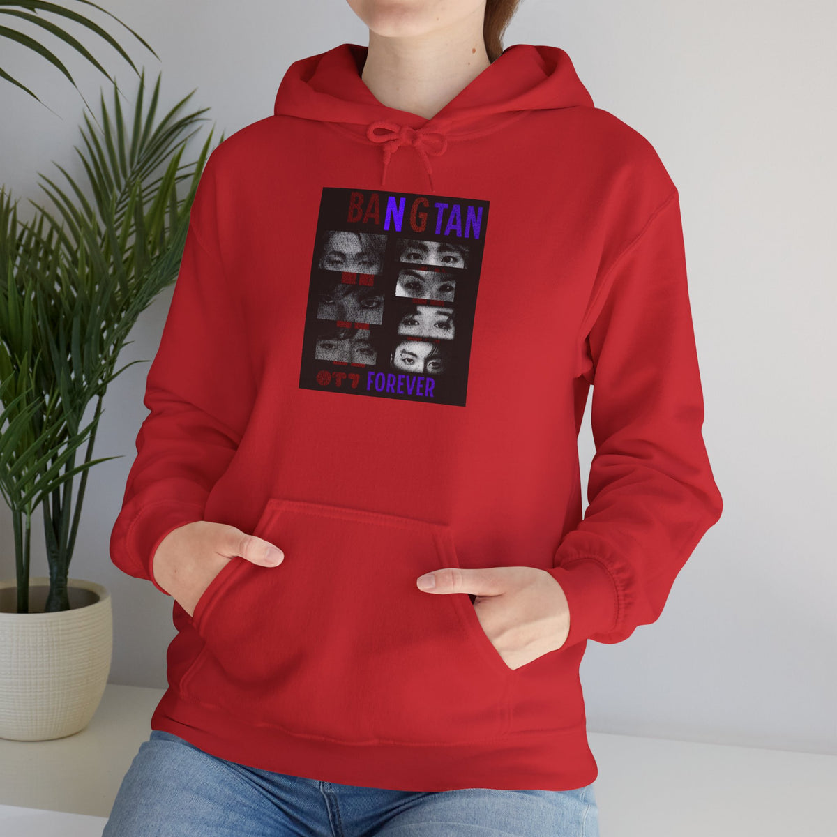 BTS 'Bangtan' Photo Collage Hoodie –BTS  K-Pop Fan Sweatshirt