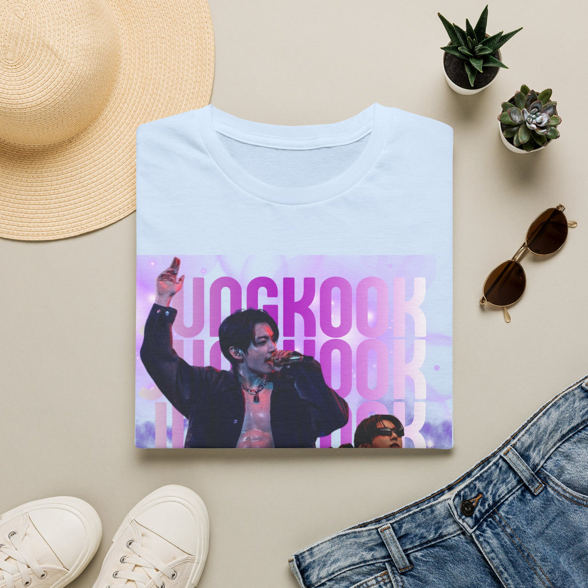 Jungkook 97 Fan Tee — Purple K-Pop BTS T-Shirt