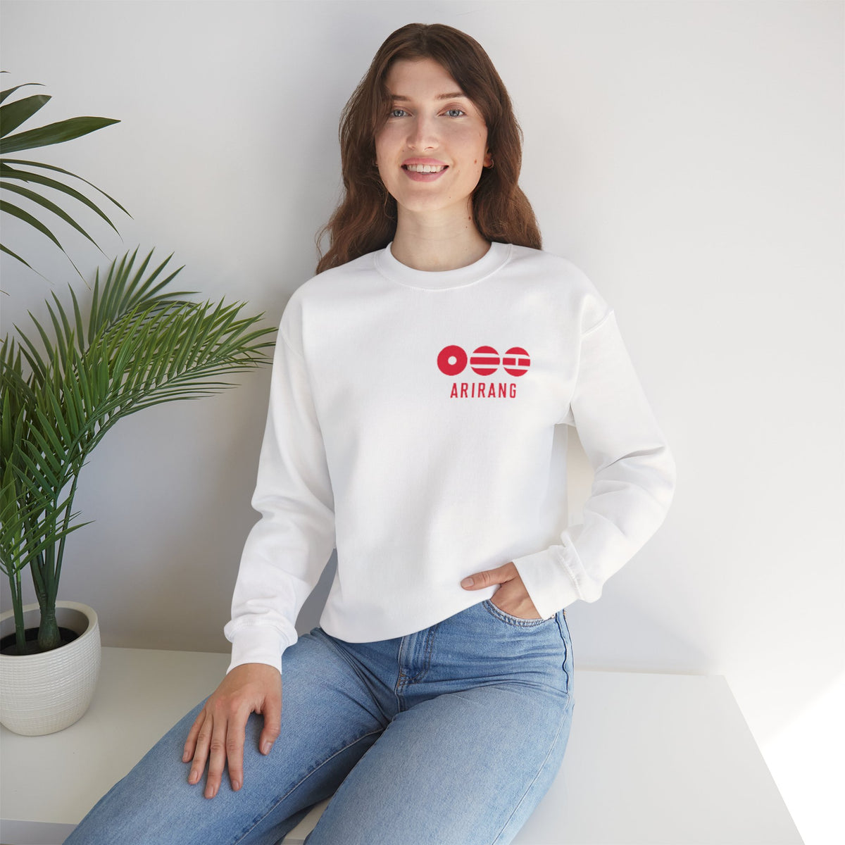 Arirang Minimalist Crewneck Sweatshirt — BTS Music