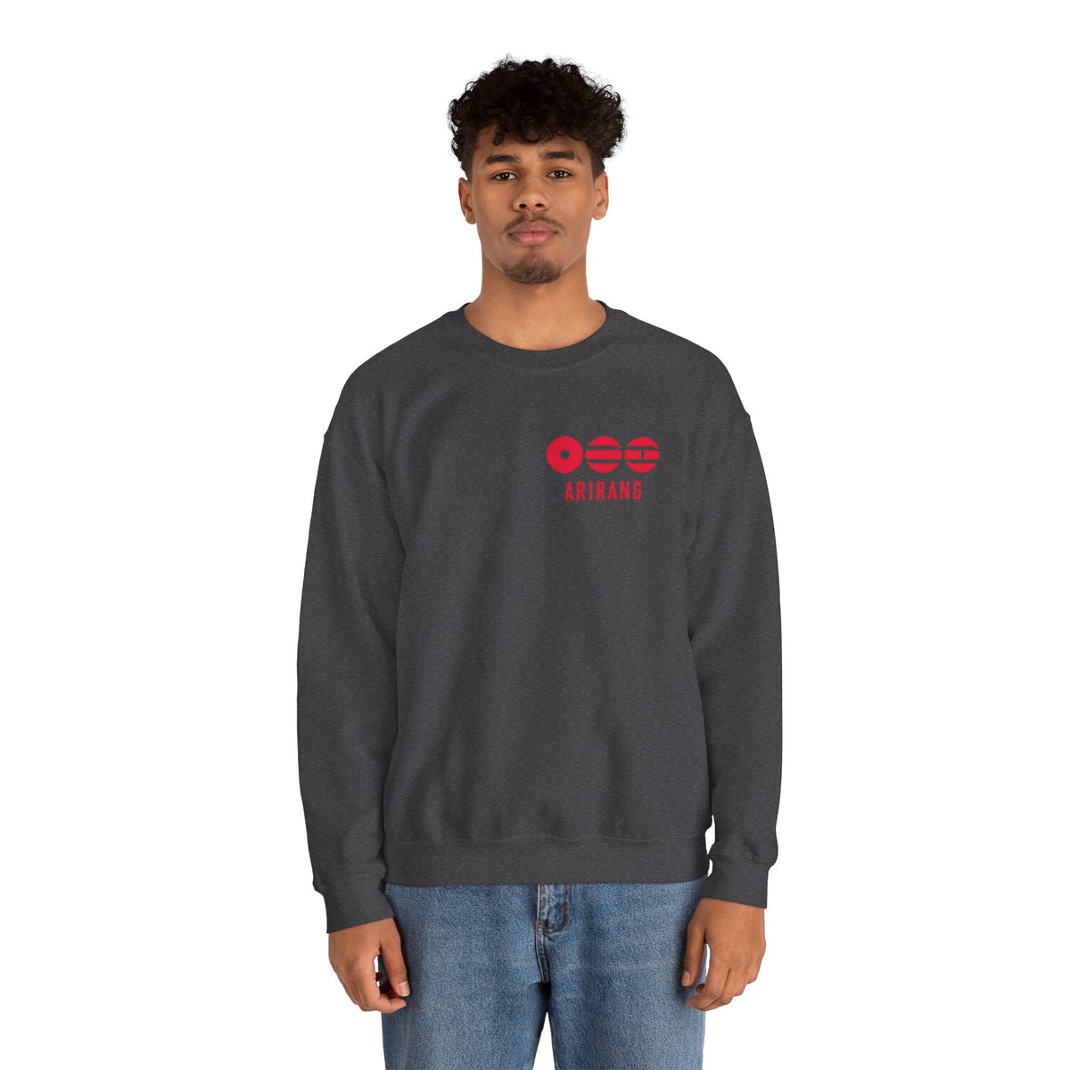 Arirang Minimalist Crewneck Sweatshirt — BTS Music