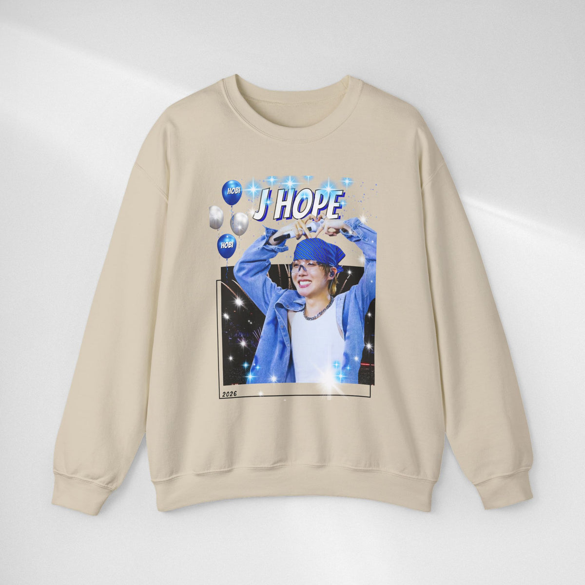 J-Hope 94 Photo Crewneck Sweatshirt — K-Pop BTS Fan Pullover