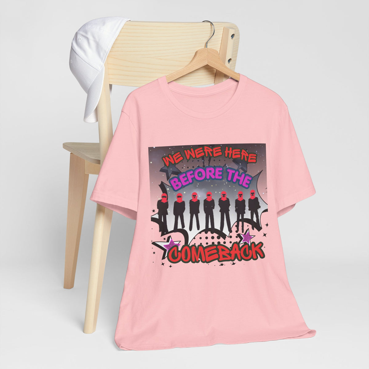BTS The Comeback T-Shirt – Retro Silhouette Music Tee