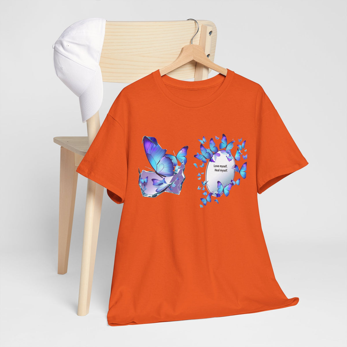 Butterfly Graphic Tee — BTS  Butterflies 'Beautiful' Design