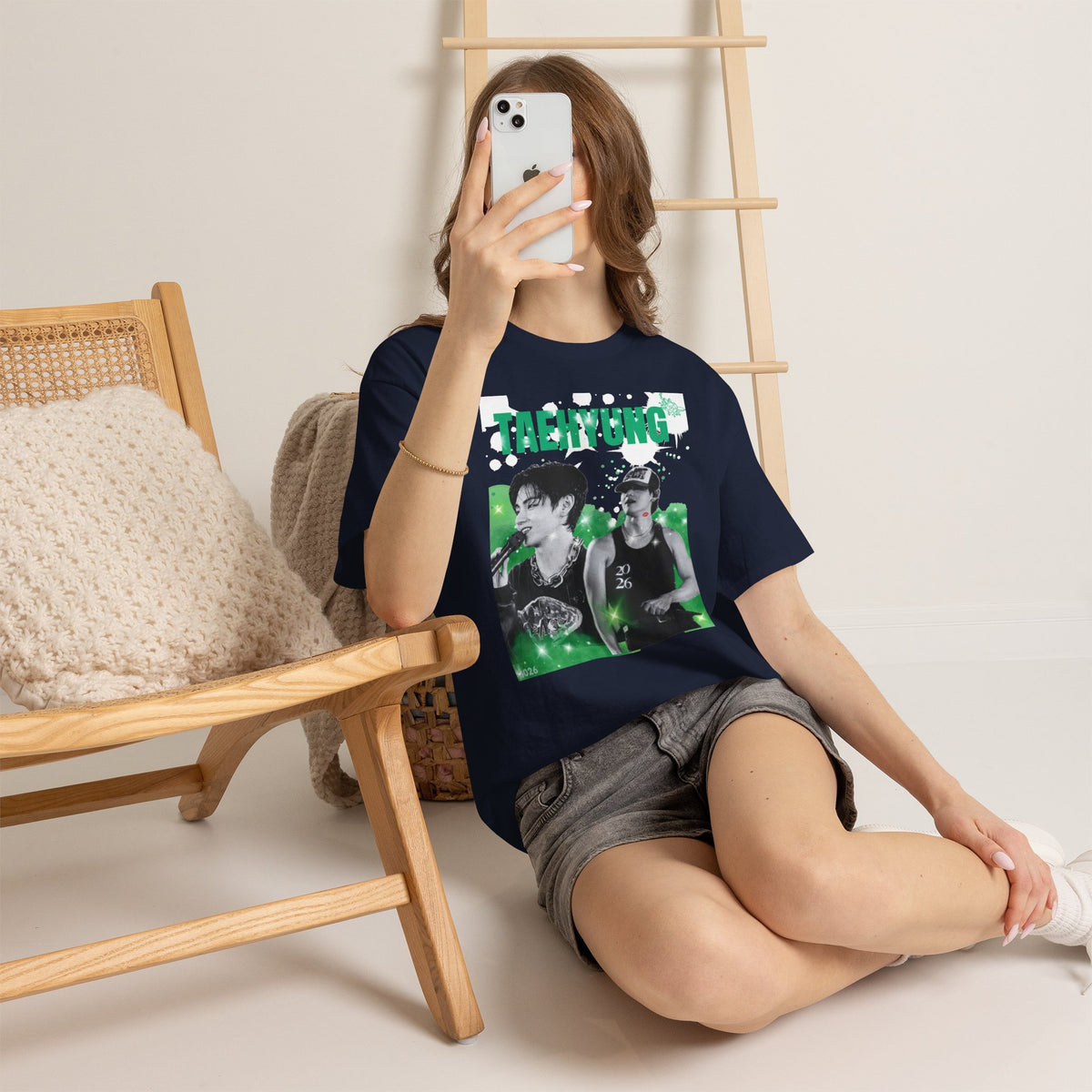 Taehyung 95 Graphic Tee — K‑Pop Vibe Fan Shirt