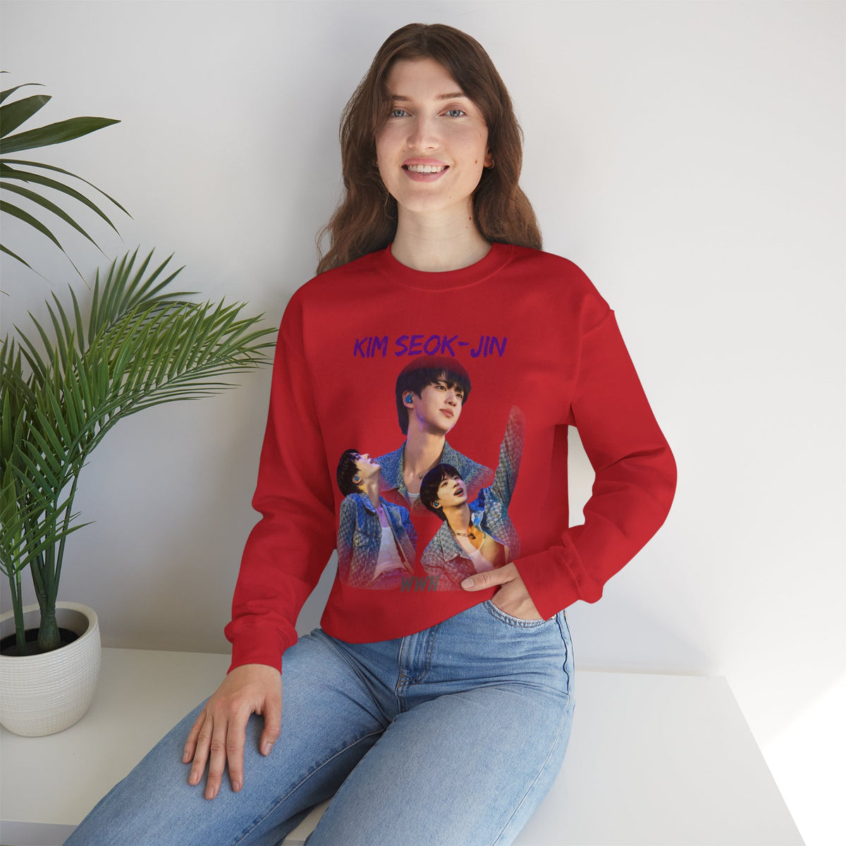 Jin Portrait Crewneck Sweatshirt