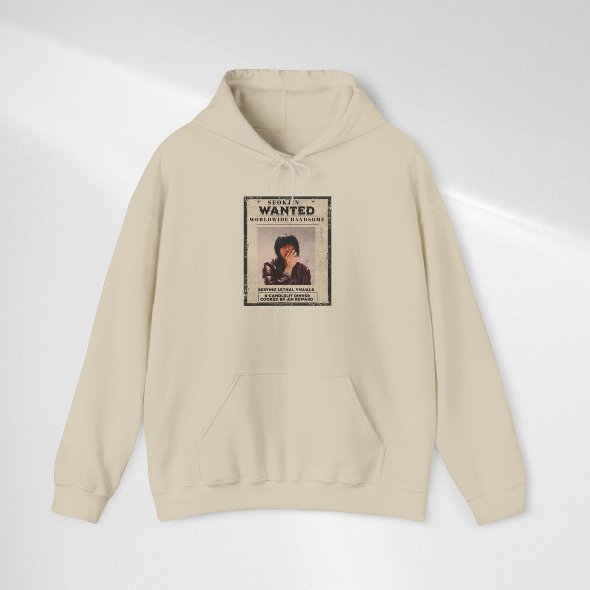 Wanted Poster Hoodie — Vintage 'Missing You' Retro Photo Pullover