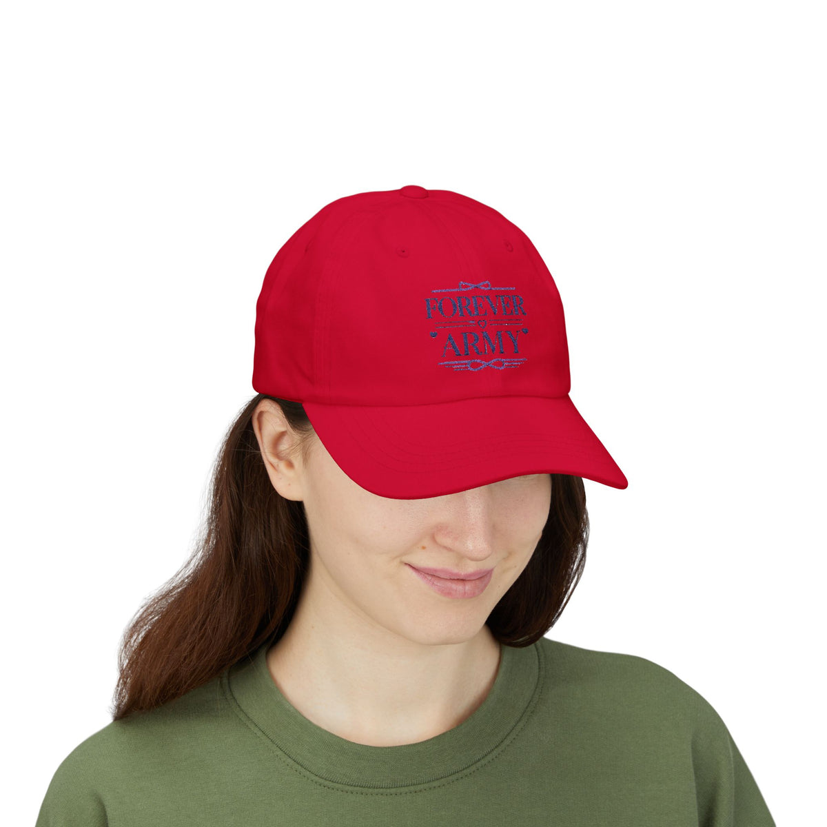 Forever Army BTS Cap –  Embroidered Baseball Hat