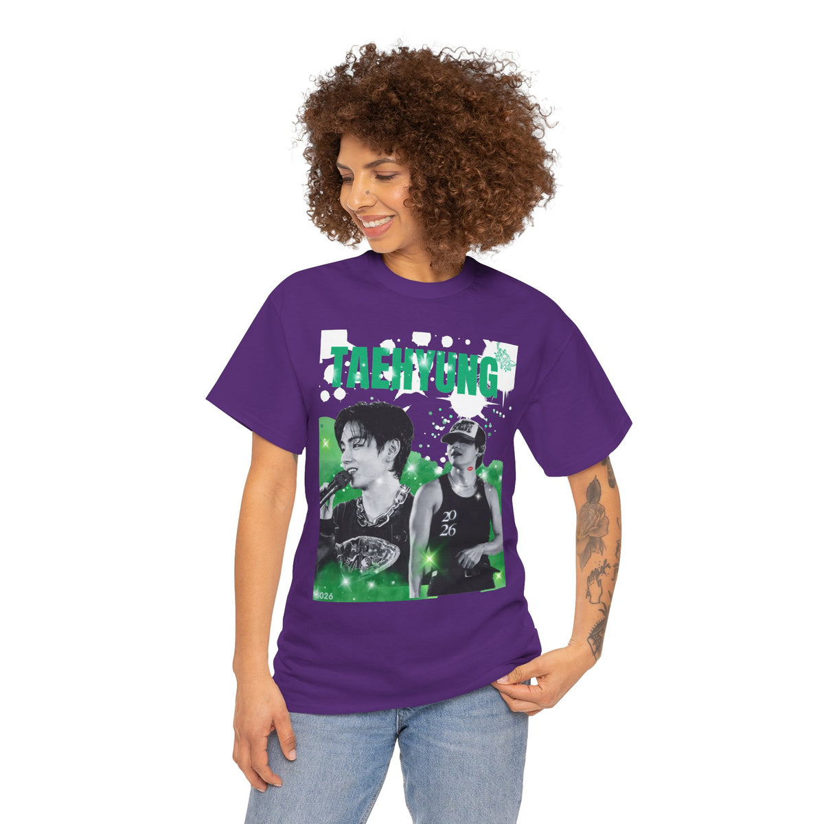 Taehyung 95 Graphic Tee — K‑Pop Vibe Fan Shirt