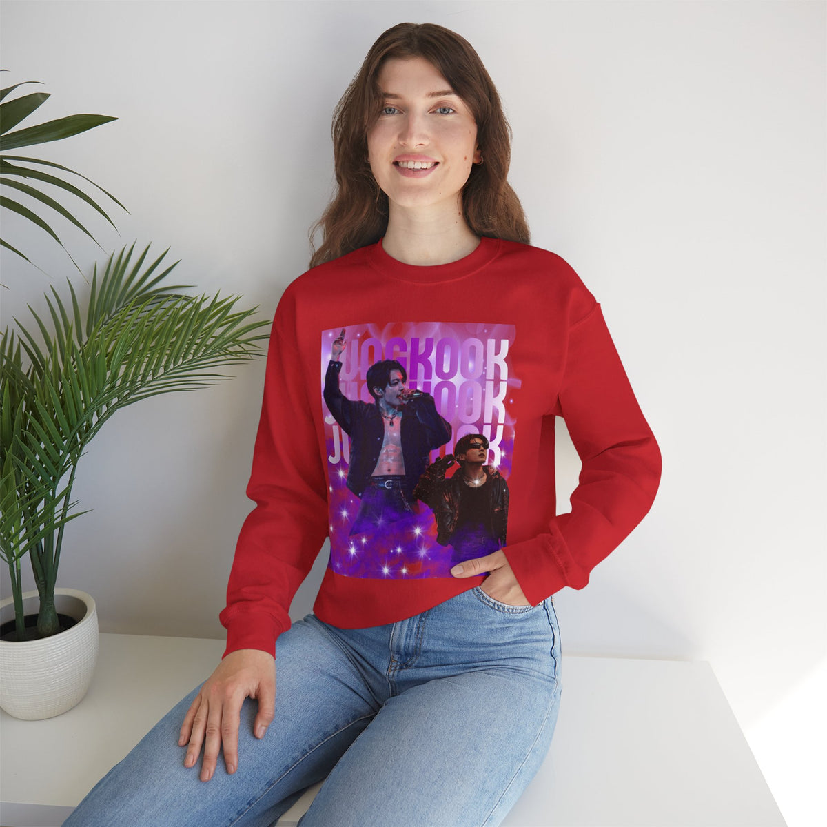 Jungkook 97 Crewneck Sweatshirt — K-Pop Fan Sweatshirt