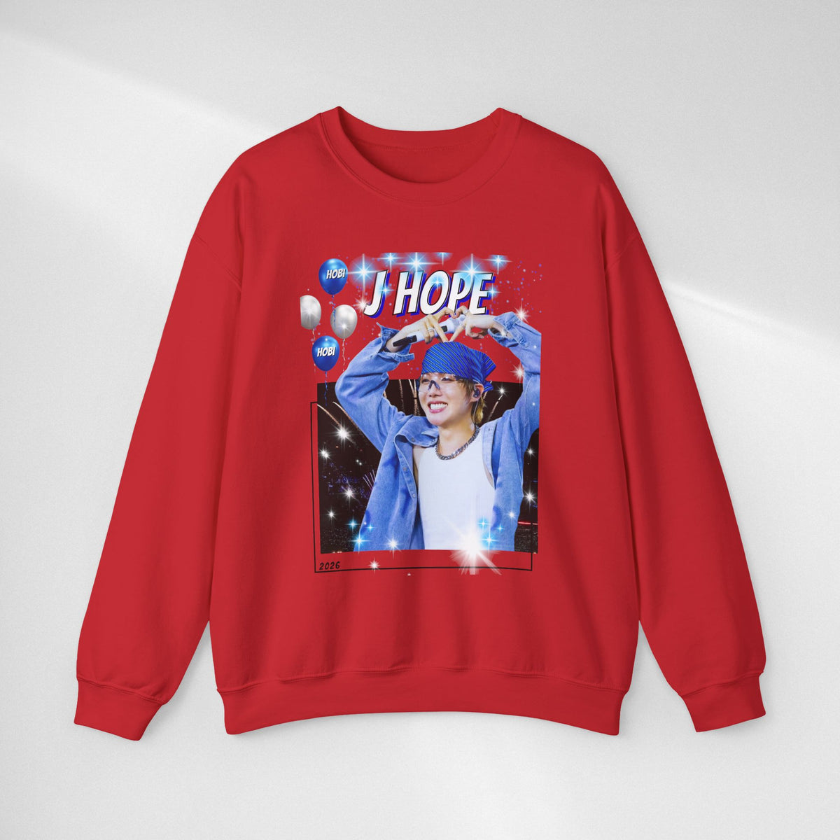 J-Hope 94 Photo Crewneck Sweatshirt — K-Pop BTS Fan Pullover