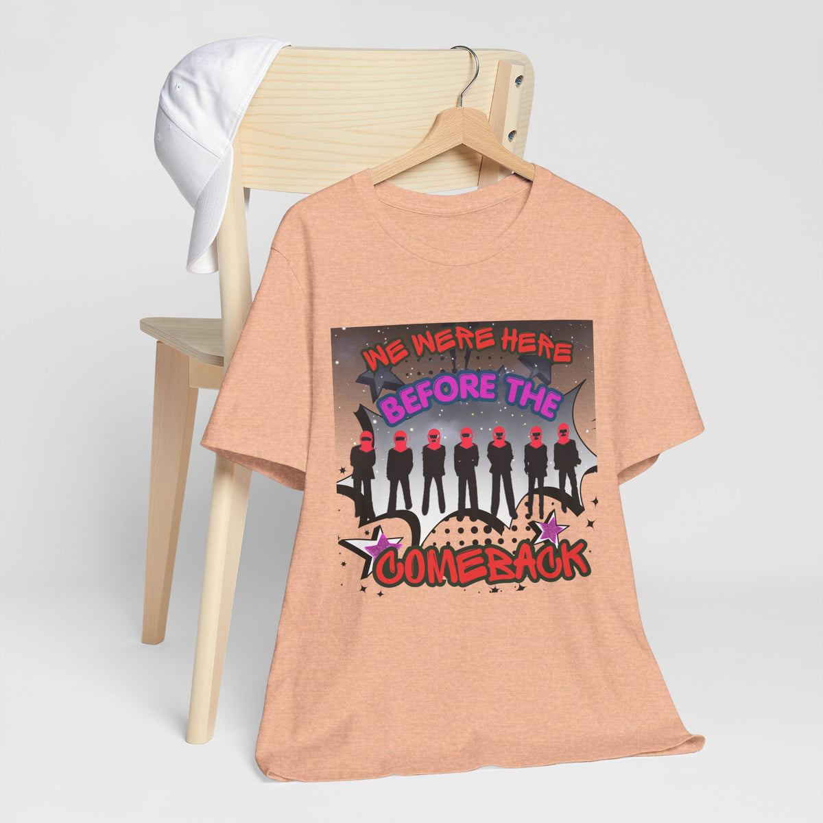 BTS The Comeback T-Shirt – Retro Silhouette Music Tee