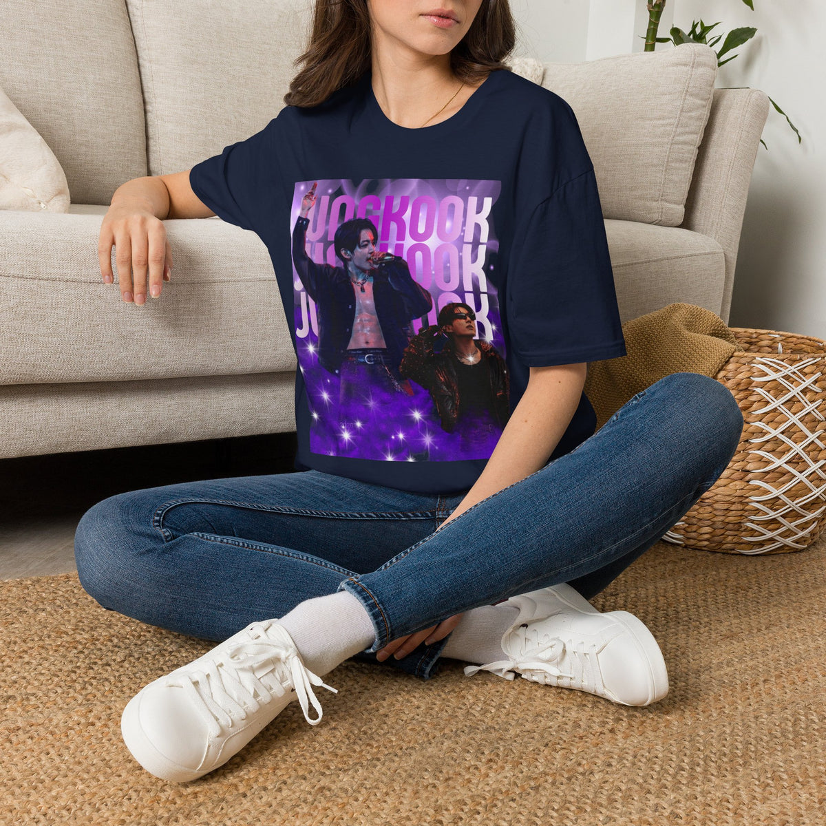Jungkook 97 Fan Tee — Purple K-Pop BTS T-Shirt
