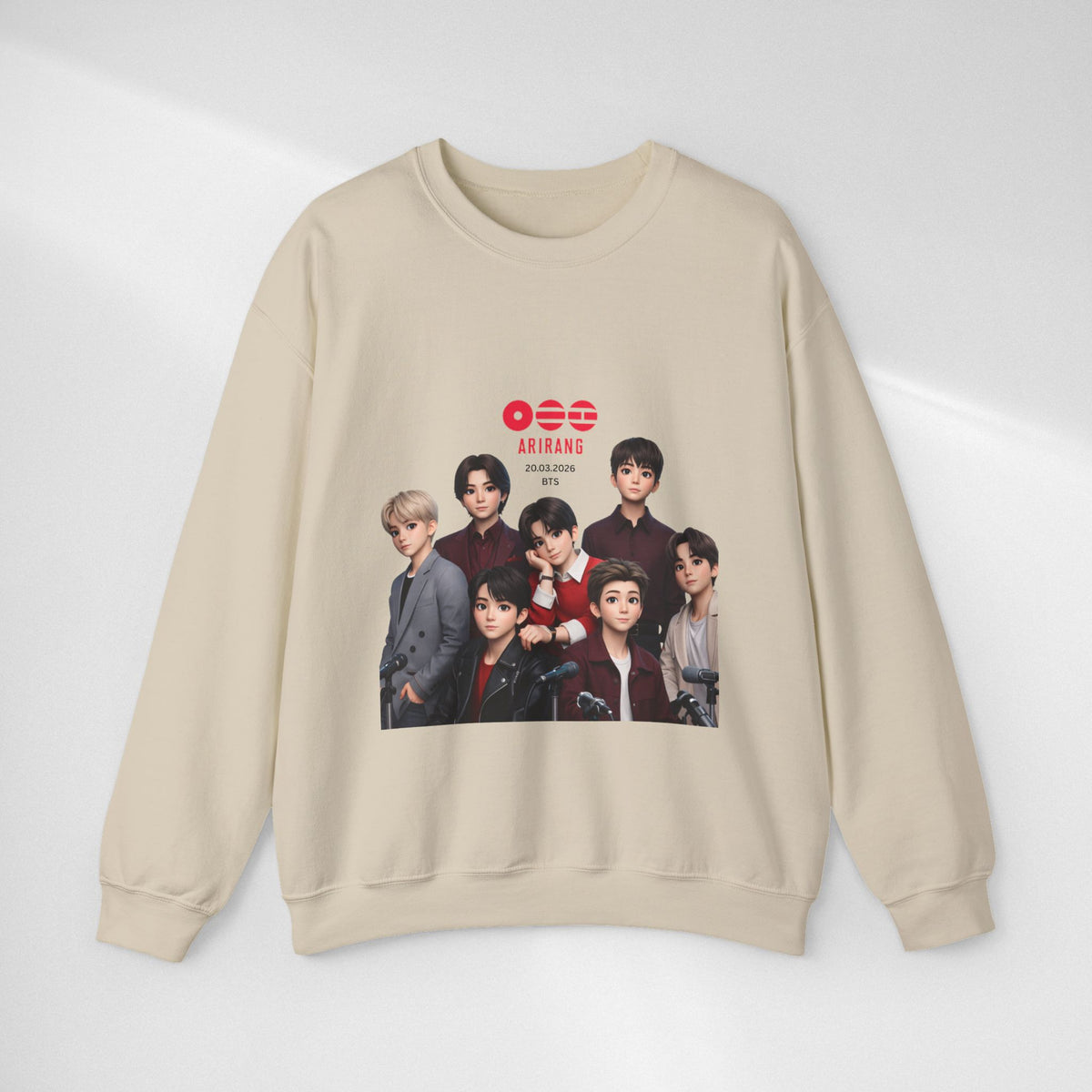 BTS GROUP Photo Crewneck Sweatshirt