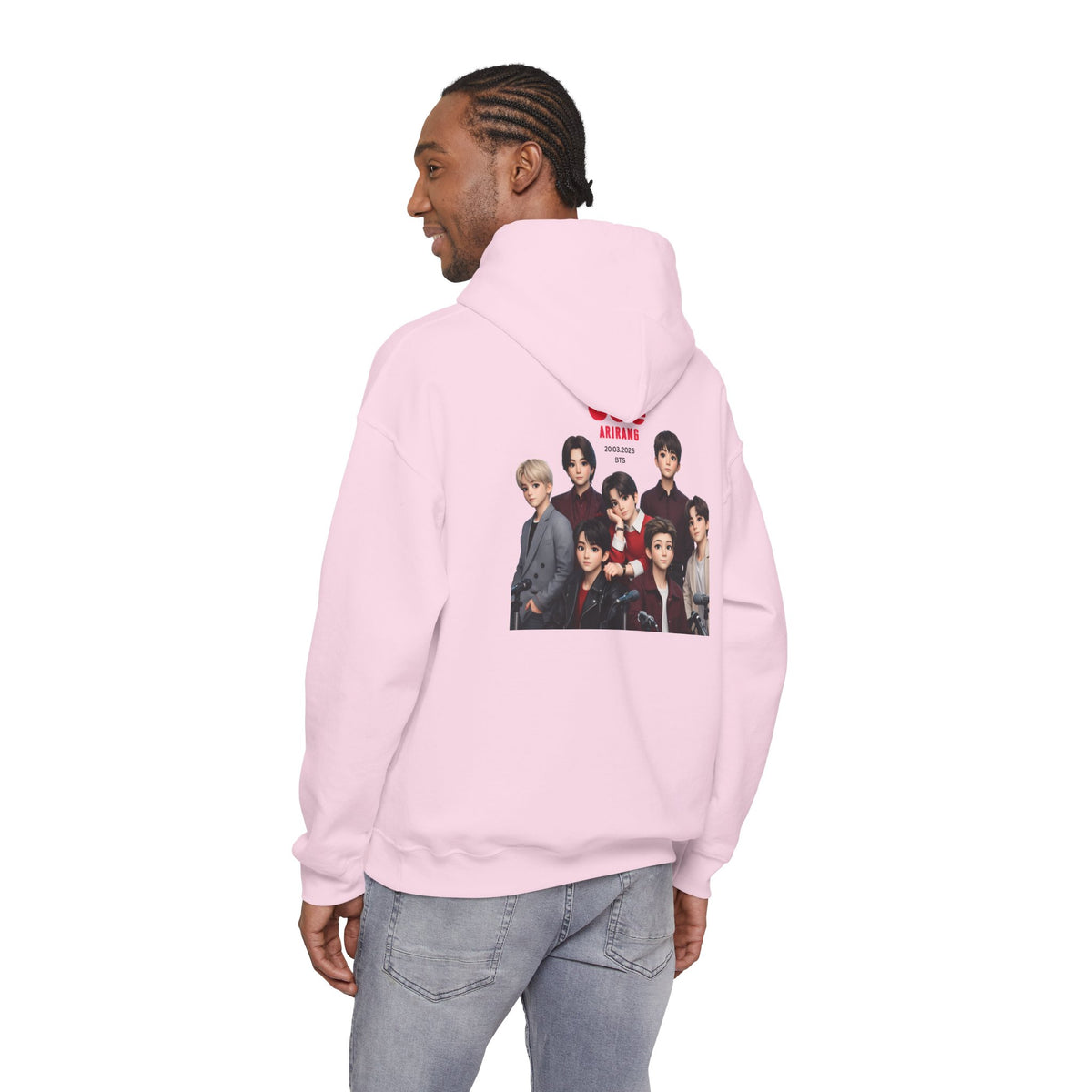 BTS K-Pop Group Photo Hoodie —  Tour Hoodie