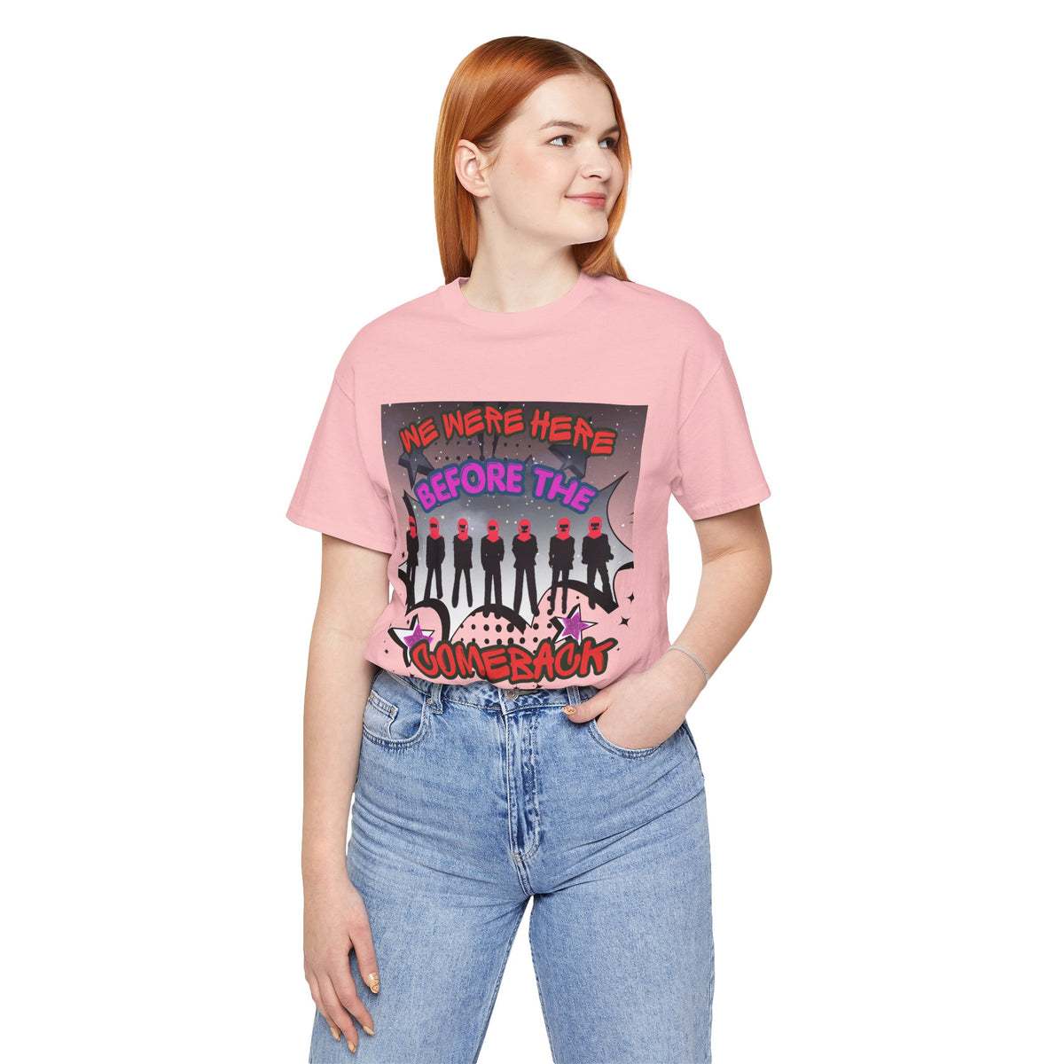 BTS The Comeback T-Shirt – Retro Silhouette Music Tee