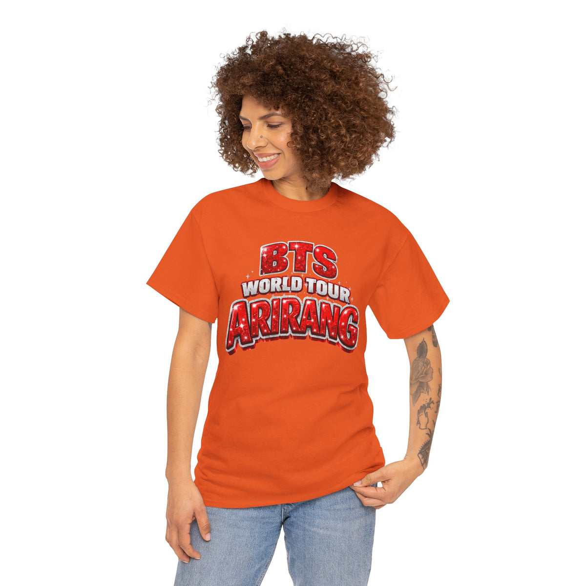 BTS World Tour 'Arirang' T-Shirt —BTS  K-Pop Concert Tee